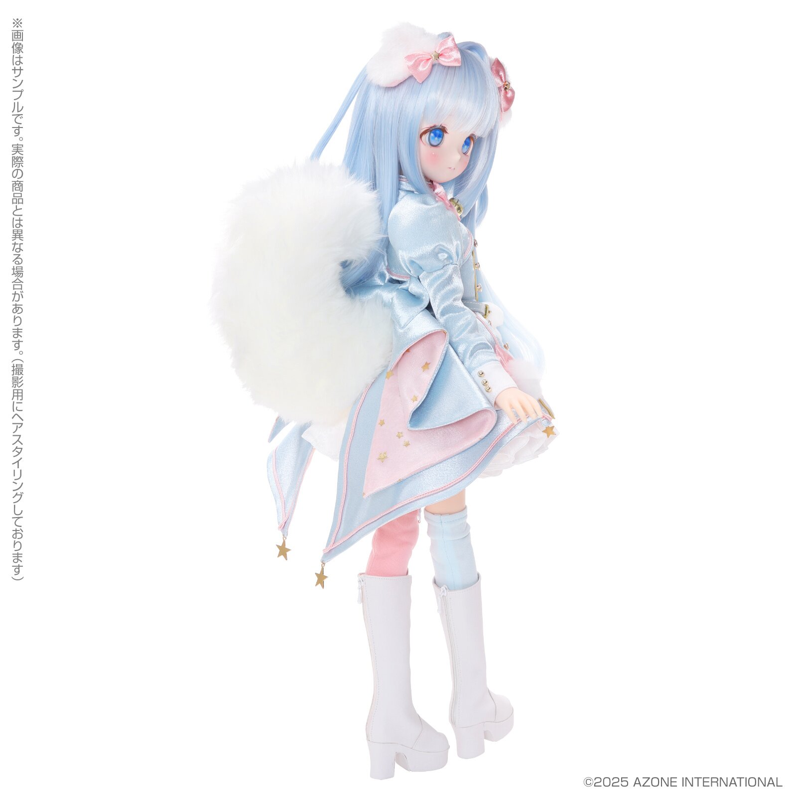 stj x Iris Collect Petit Honono -Magical Fluffy- Milky Blue Ver