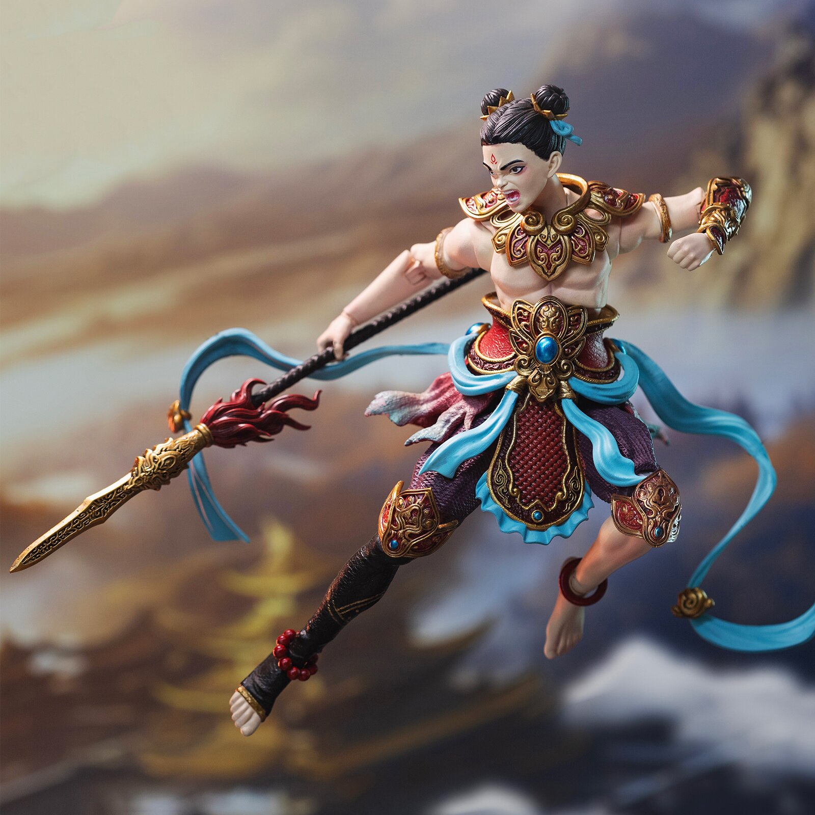 FJ-1A02 Fengshen Nezha 1/12 Scale Action Figure Deluxe Edition