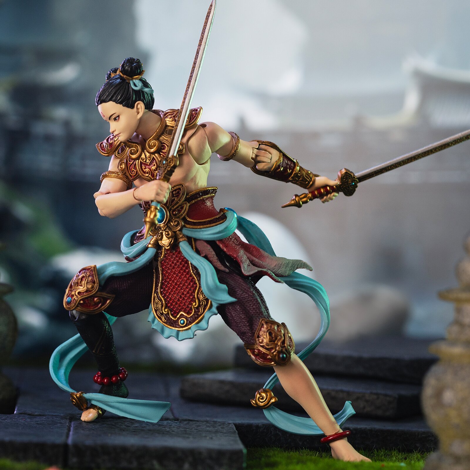 FJ-1A02 Fengshen Nezha 1/12 Scale Action Figure Deluxe Edition