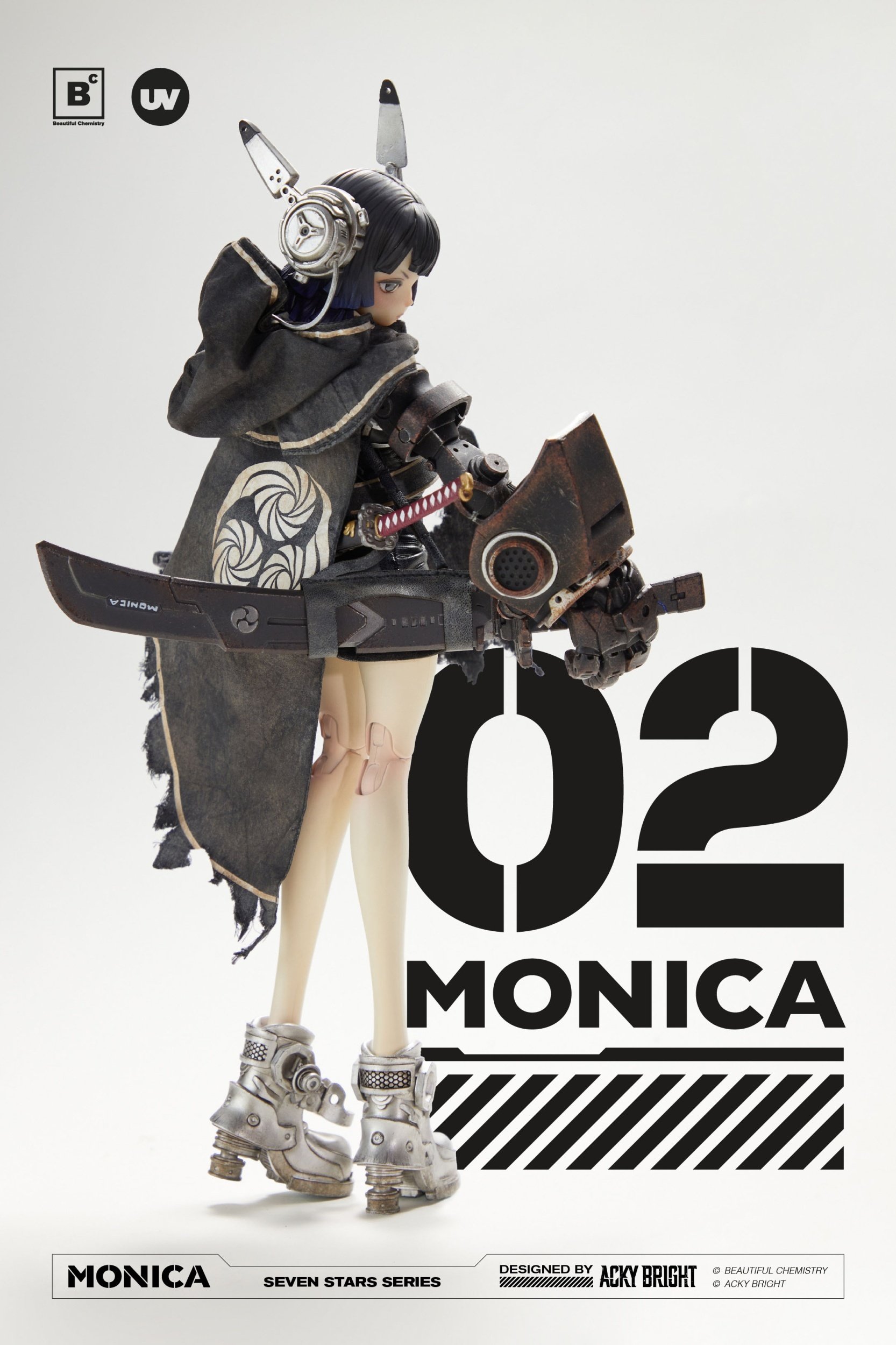 Seven Stars Series No. 2 Monica 1/6 Scale Action Figure - Tokyo