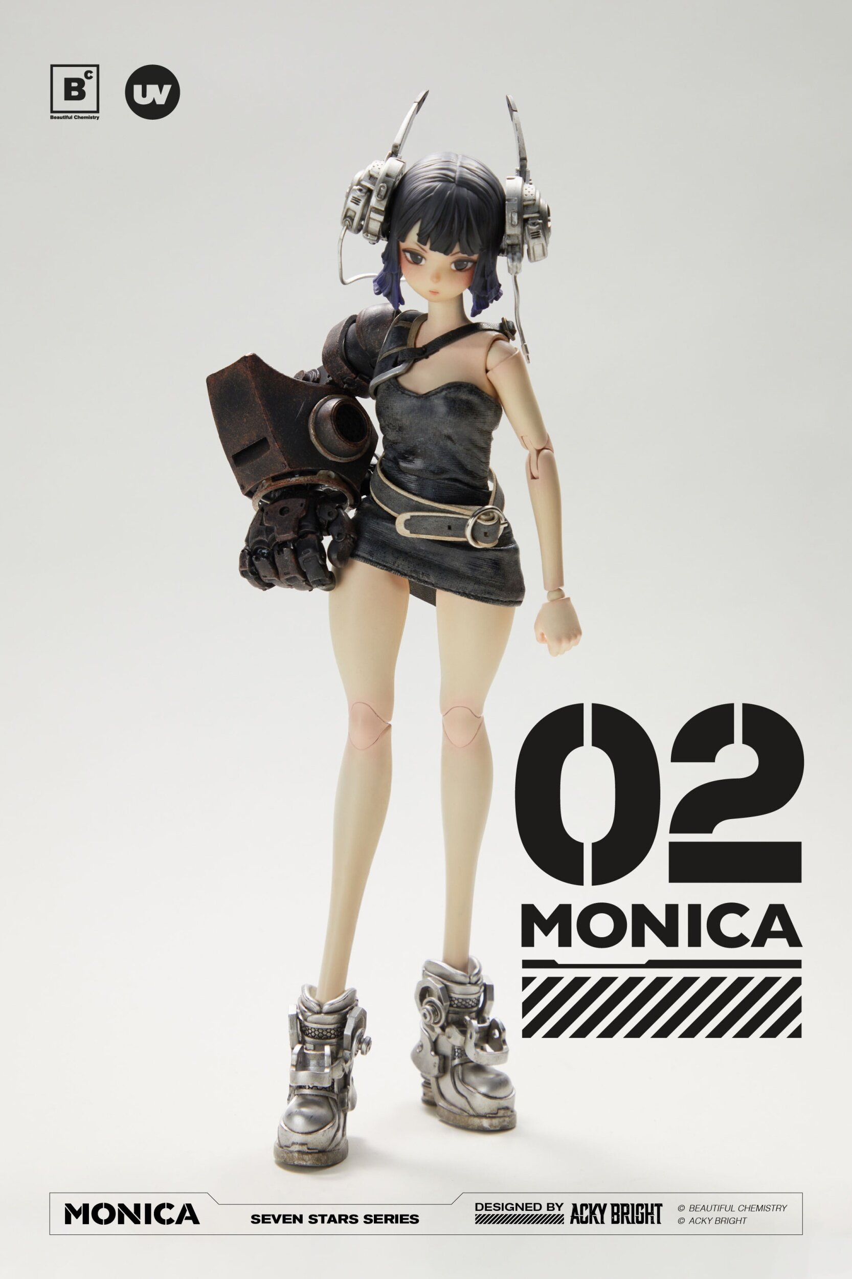 Seven Stars Series No. 2 Monica 1/6 Scale Action Figure - Tokyo