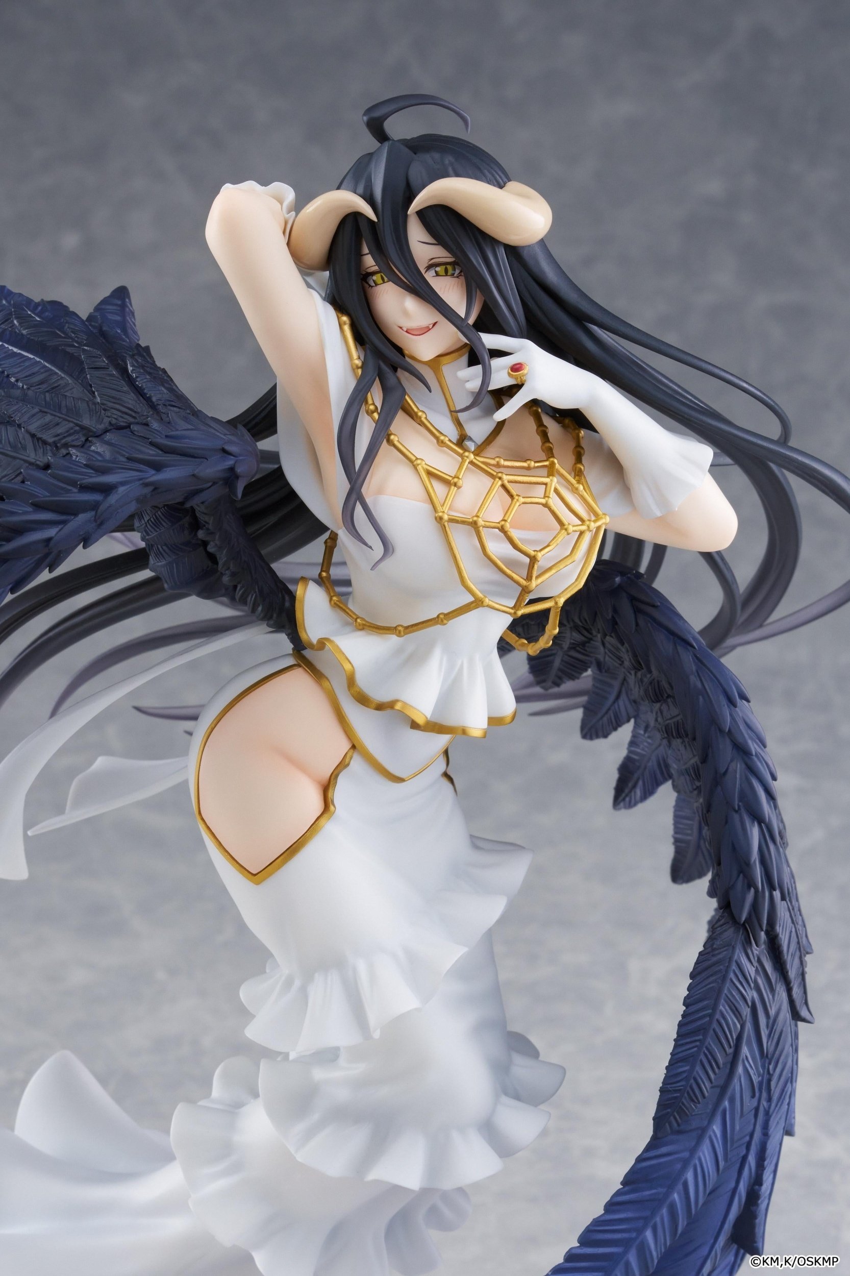 albedo red dress figure Overlord Albedo Red Dress Version Statue