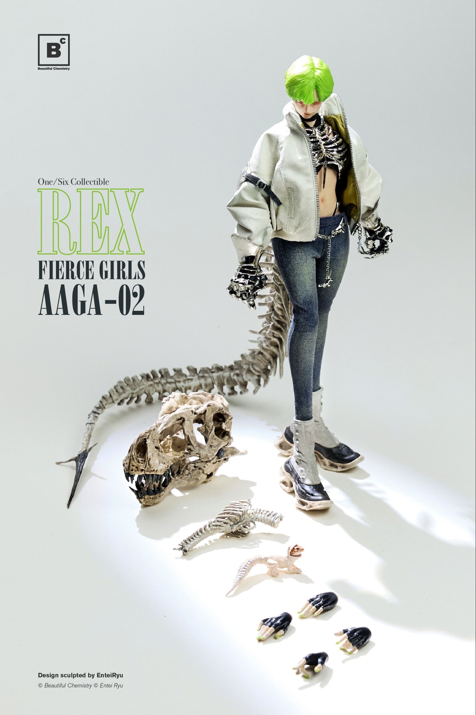 Fierce Girls Series Bonegirl AAGA-02 Gunner Rex 1/6 Scale