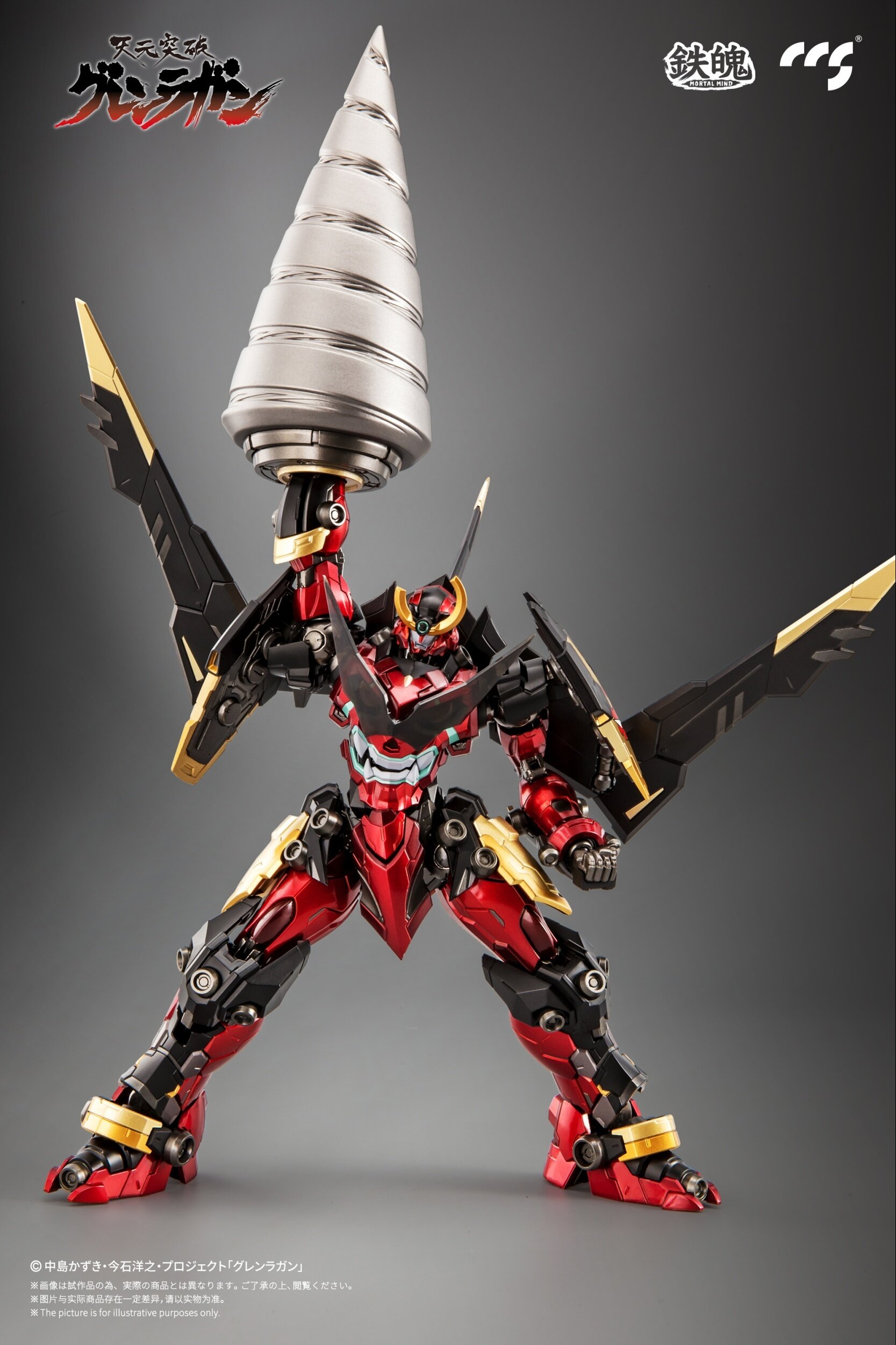 Mortal Mind Series Tengen Toppa Gurren Lagann Gurren Lagann Alloy
