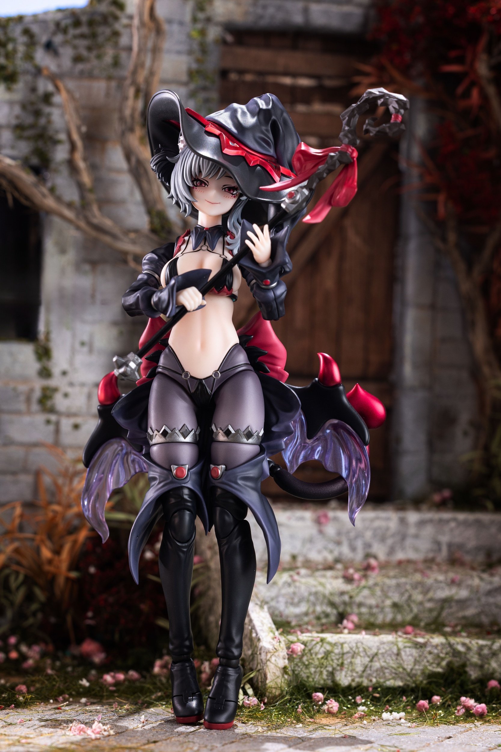 The Apprentice Witch Neco Hoshikawa: Black Hair Ver. 1/12 Scale