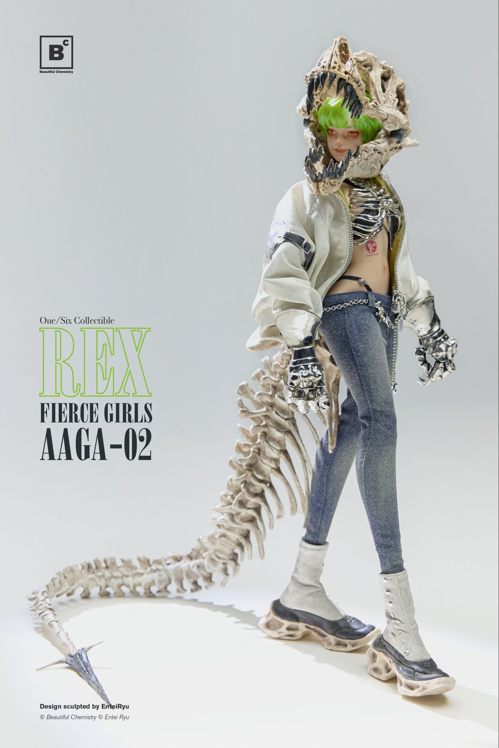 Fierce Girls Series Bonegirl AAGA-02 Gunner Rex 1/6 Scale