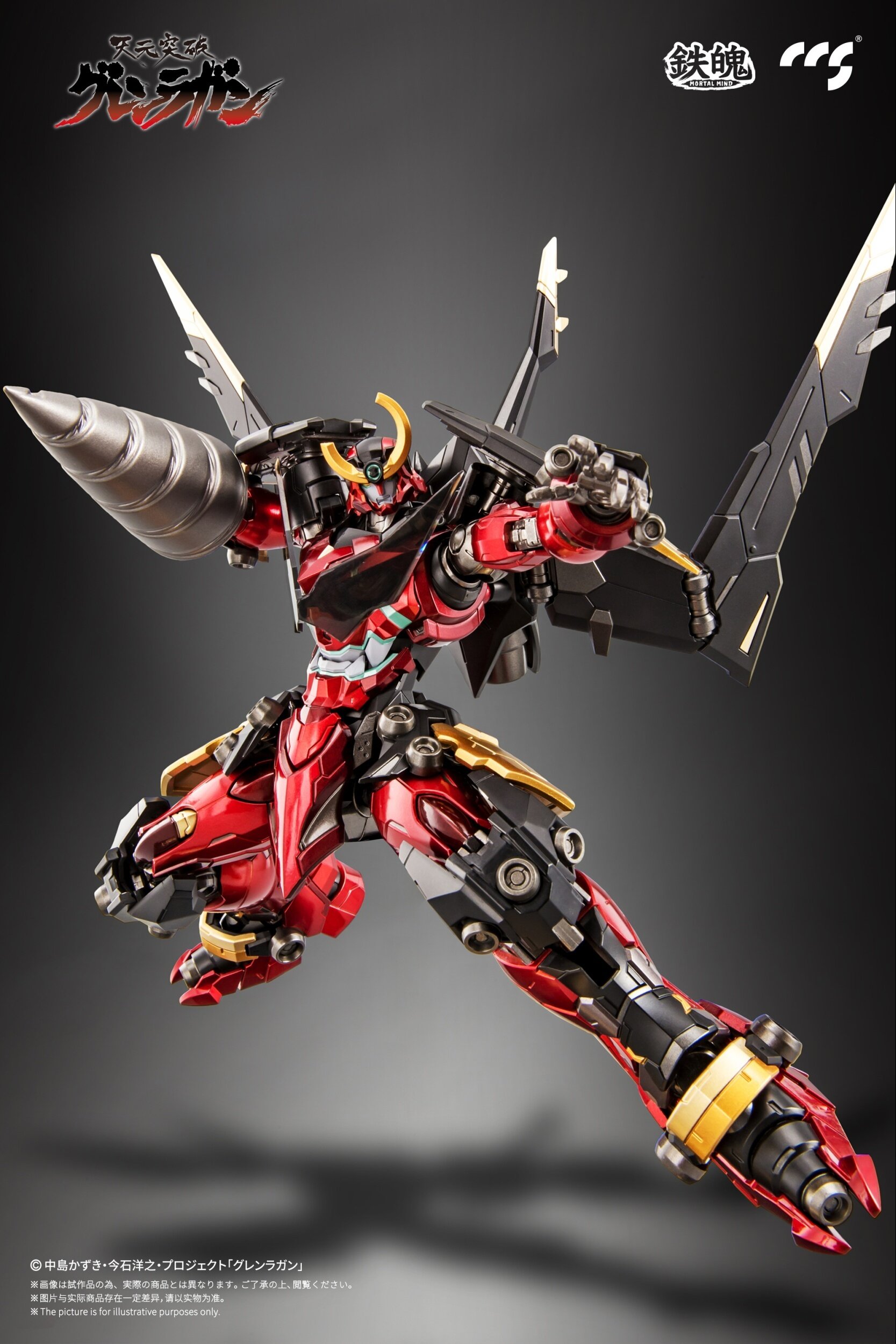 Mortal Mind Series Tengen Toppa Gurren Lagann Gurren Lagann Alloy