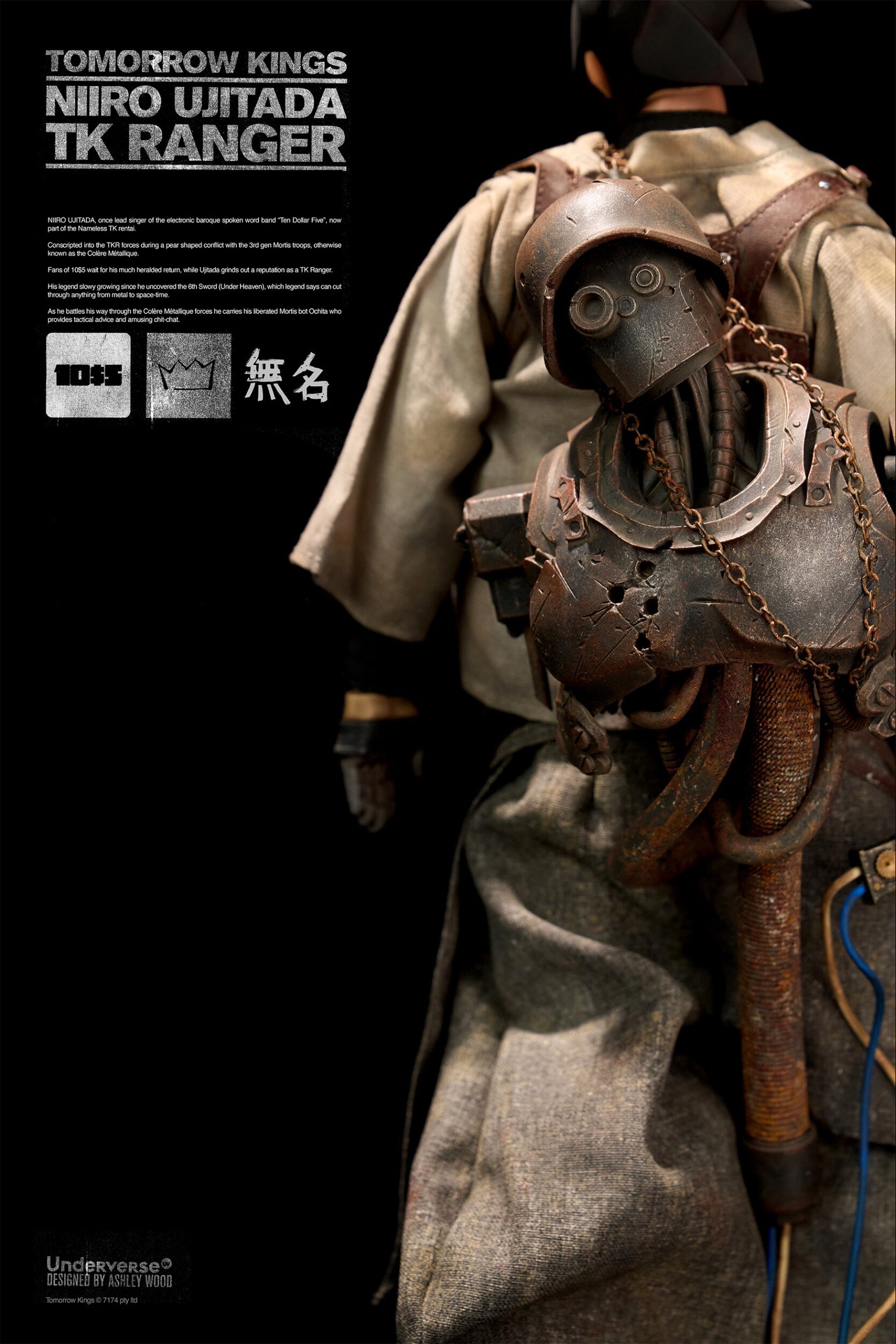 キングダムタロウ Tomorrow Kings TK Ranger Niiro Ujitada 1/6 Scale Action