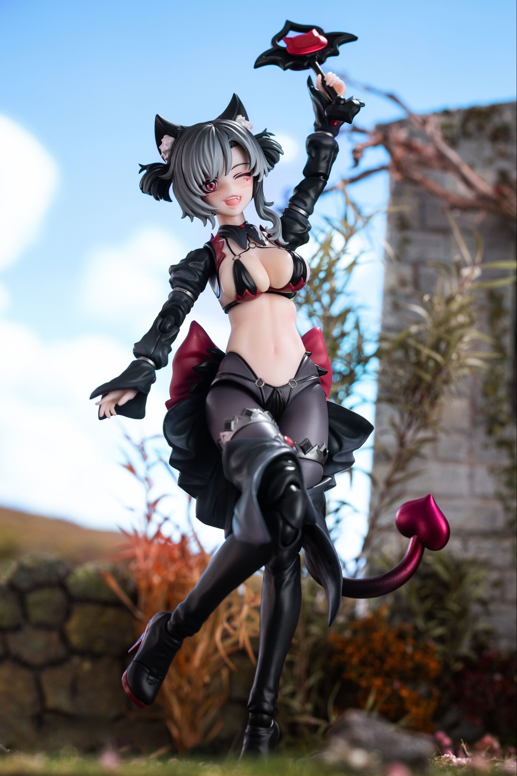 The Apprentice Witch Neco Hoshikawa: Black Hair Ver. 1/12 Scale