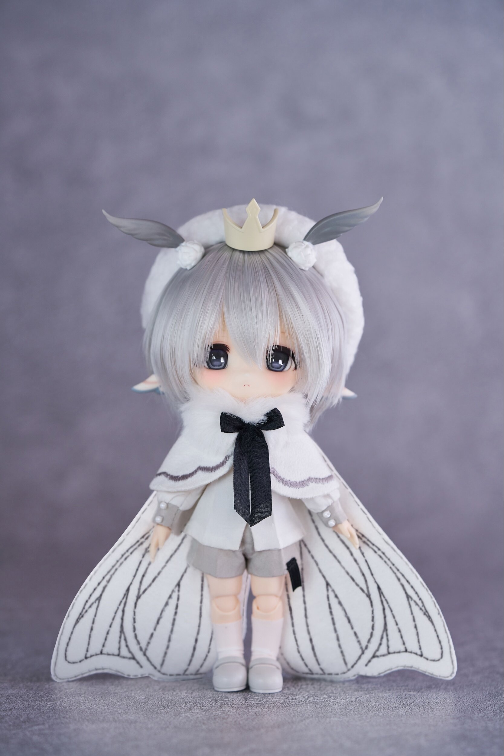 鬱P DOLL Piccodo Action Doll x White Box Alice Chibi-Style Doll Shirokuwa