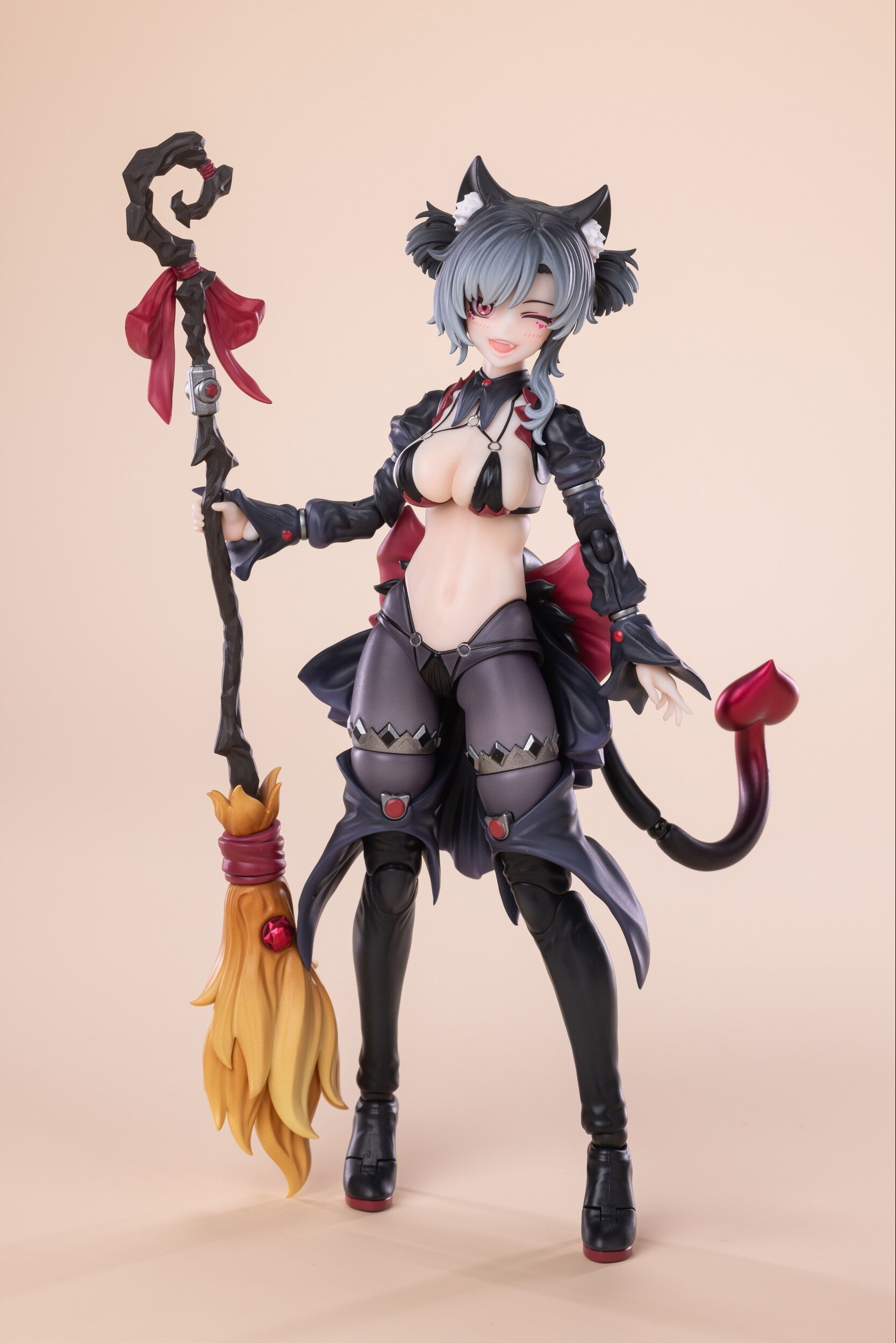 The Apprentice Witch Neco Hoshikawa: Black Hair Ver. 1/12 Scale