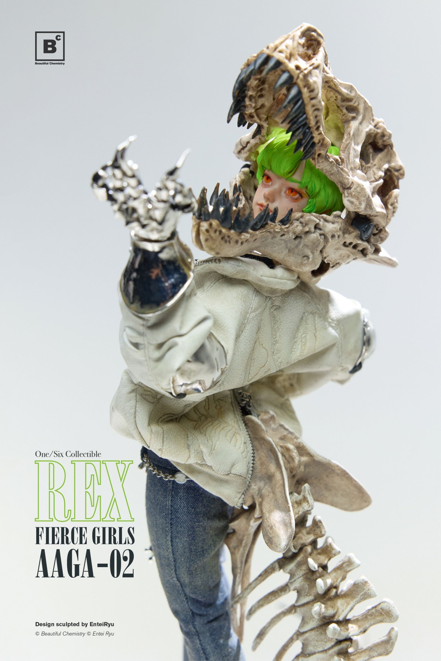 Fierce Girls Series Bonegirl AAGA-02 Gunner Rex 1/6 Scale Action