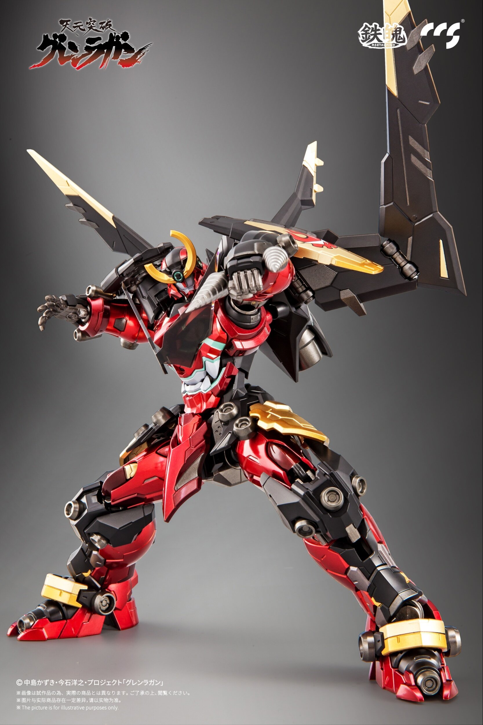 Mortal Mind Series Tengen Toppa Gurren Lagann Gurren Lagann Alloy