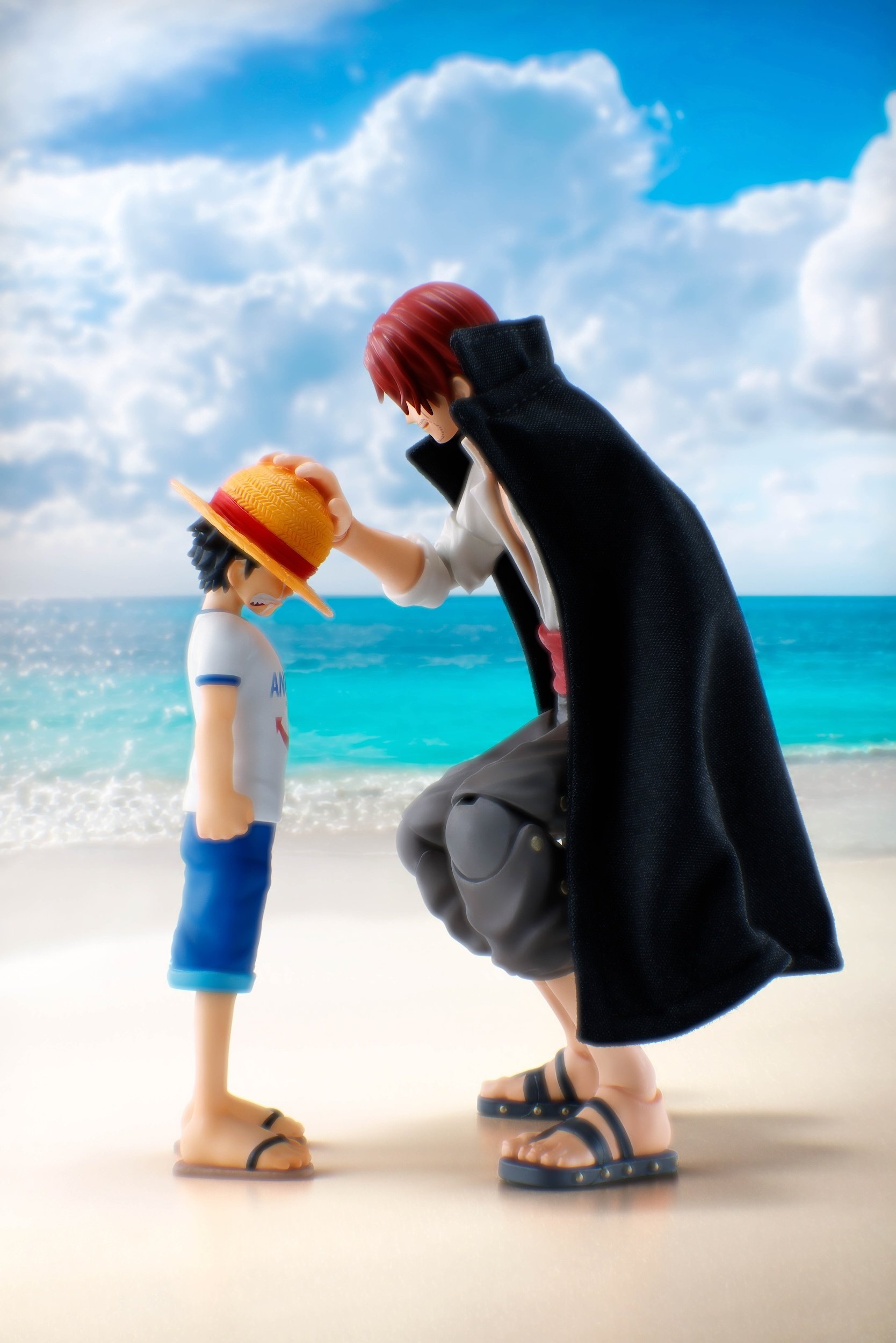 S.H.Figuarts One Piece Shanks & Monkey D. Luffy -Childhood