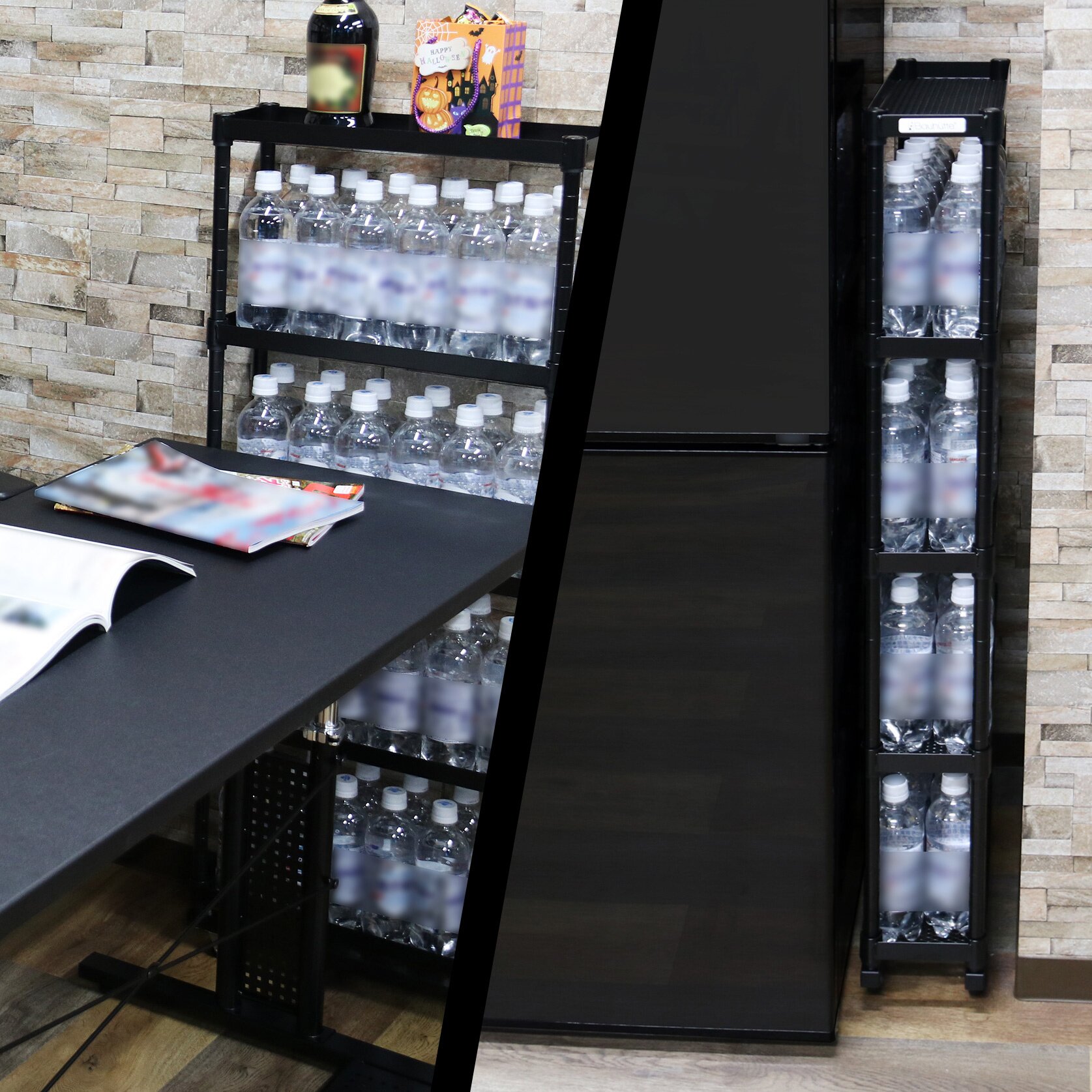 Slim 2025 bottle rack