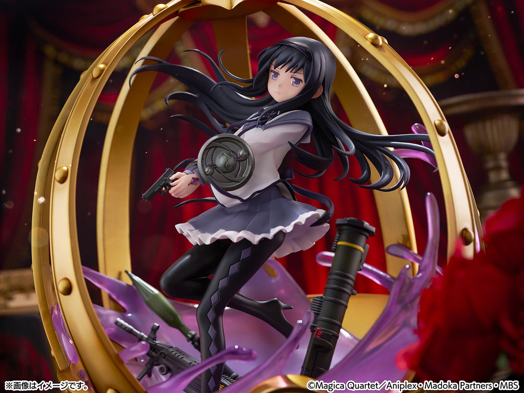 Puella Magi Madoka Homura Akemi 1/7 Scale Figure 14% OFF