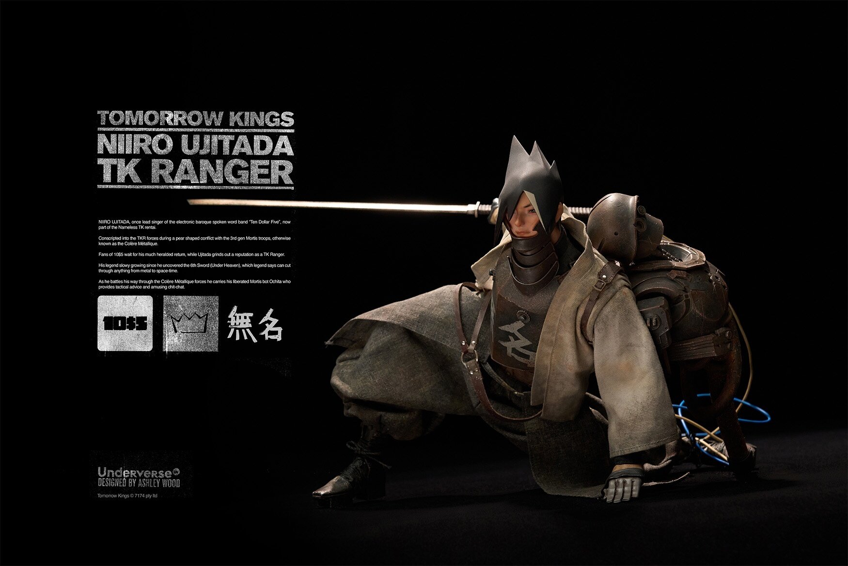 3a tomorrow kings フィギア　新品未使用品 3a Toys Threea 1/6 Tomorrow Kings Classics Oya Tk Seven