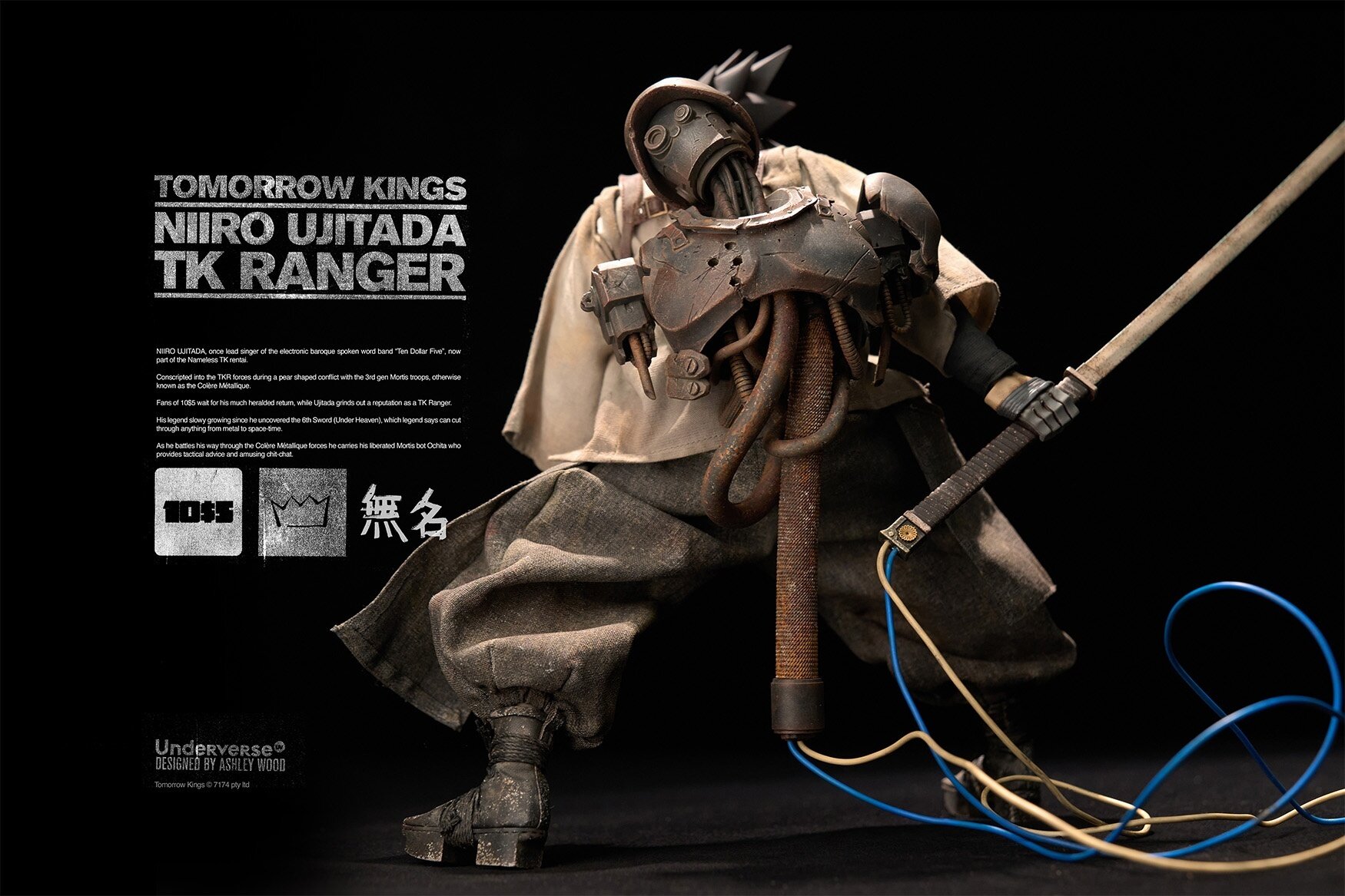 キングダムタロウ Tomorrow Kings TK Ranger Niiro Ujitada 1/6 Scale Action