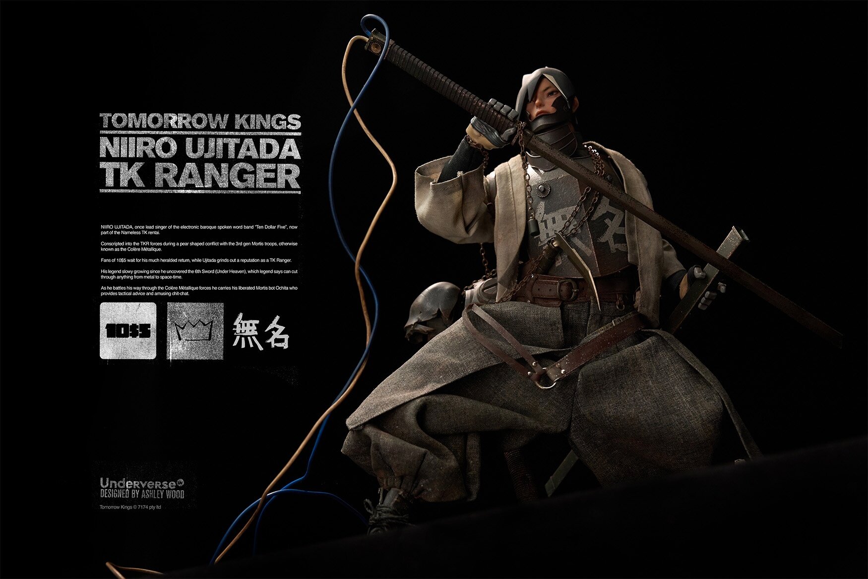 キングダムタロウ Tomorrow Kings TK Ranger Niiro Ujitada 1/6 Scale Action