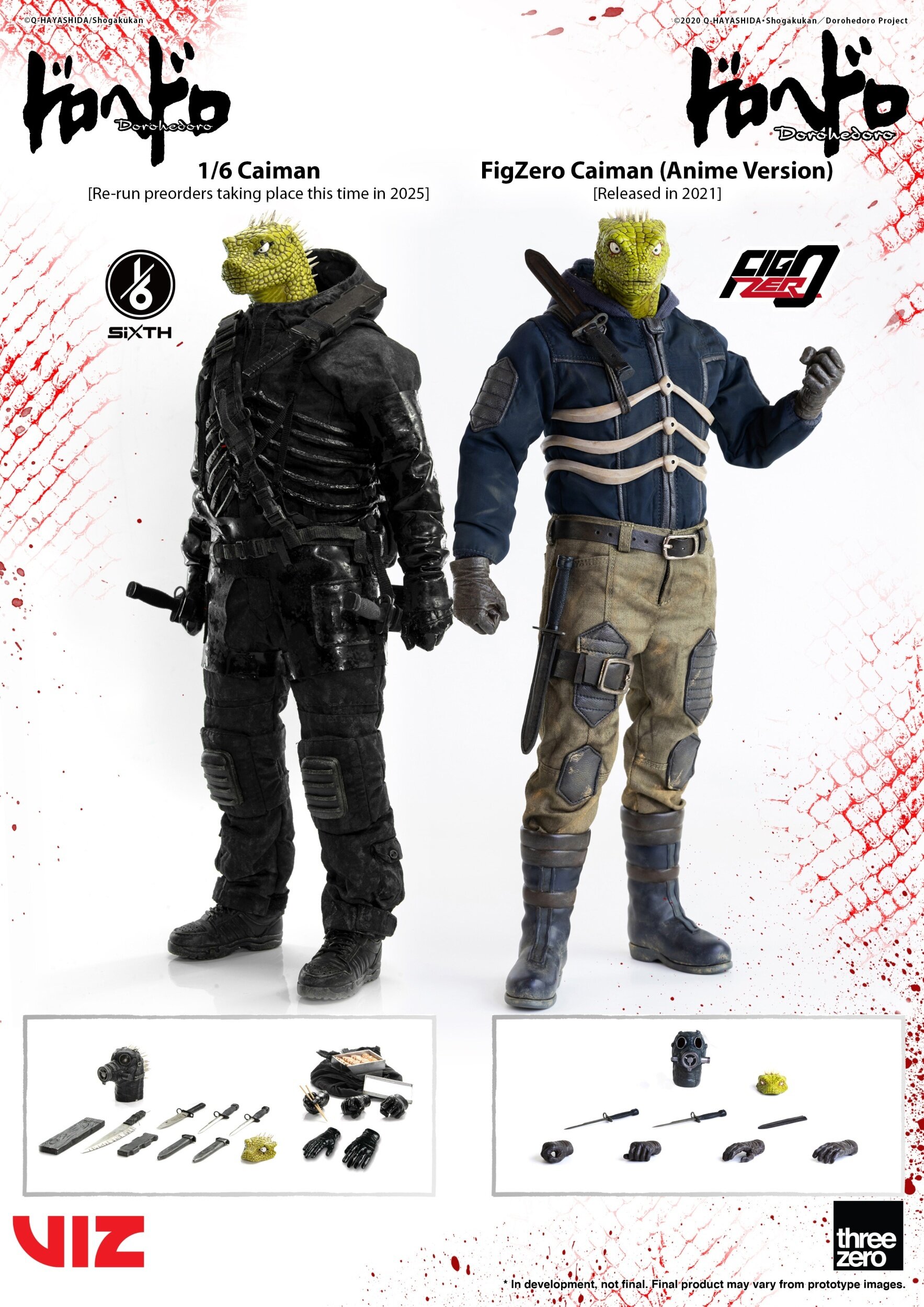 Dorohedoro Caiman 1/6 Scale Action Figure - Tokyo Otaku Mode (TOM)