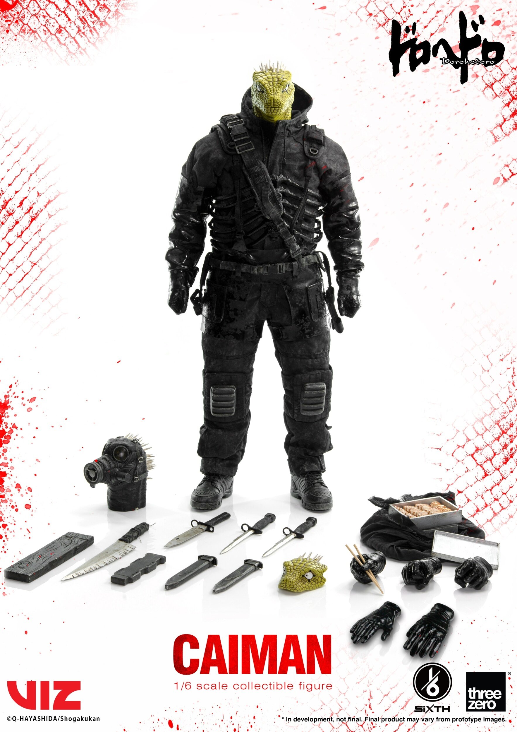 Dorohedoro Caiman 1/6 Scale Action Figure - Tokyo Otaku Mode (TOM)