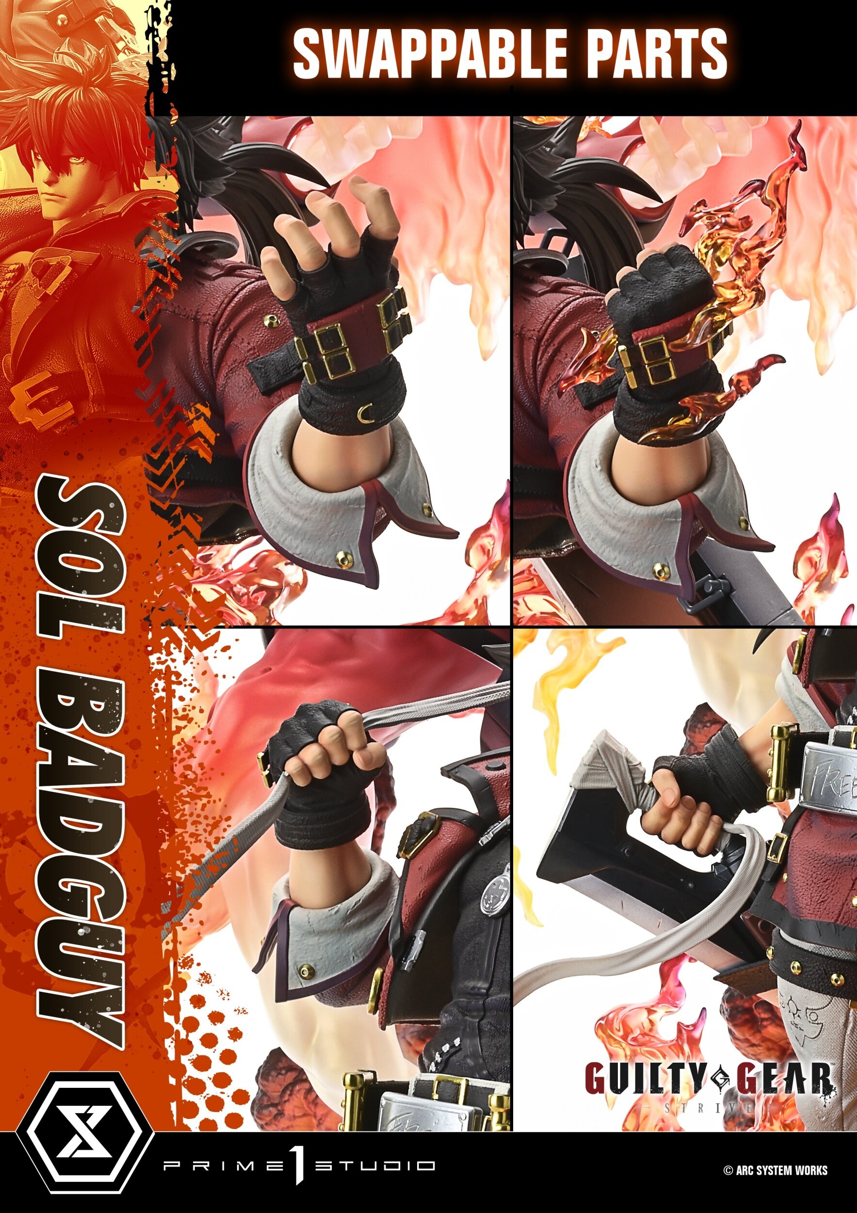 Ultimate Premium Masterline Guilty Gear -Strive- Sol Badguy 1/4