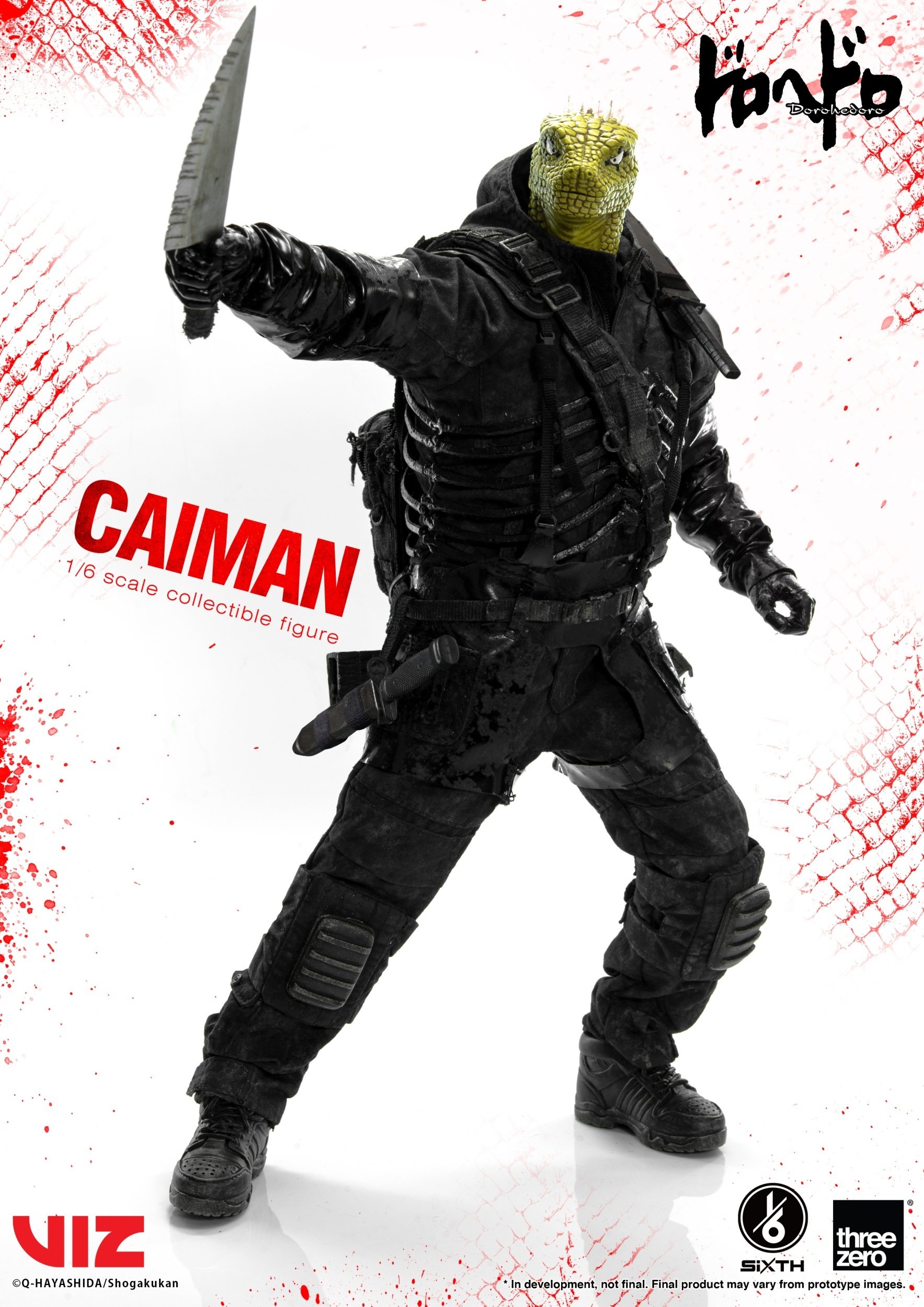 Dorohedoro Caiman 1/6 Scale Action Figure - Tokyo Otaku Mode (TOM)