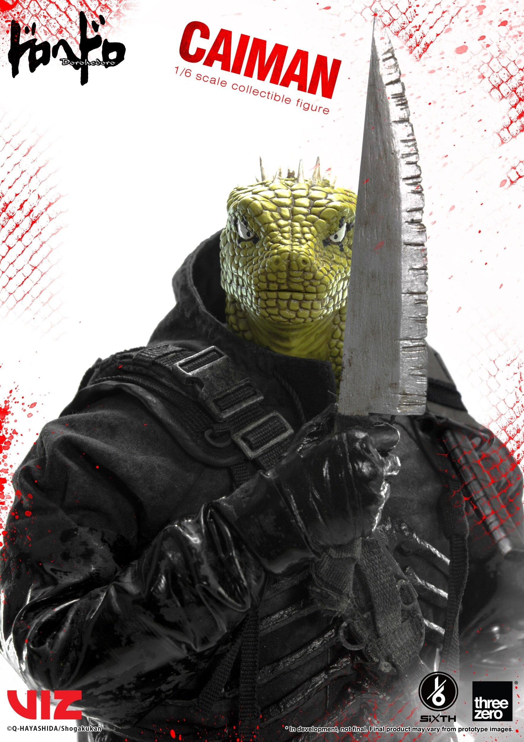 未開封　threezero dorohedoro カイマンフィギュア Dorohedoro Caiman 1/6 Scale Action Figure - Tokyo Otaku Mode (TOM)