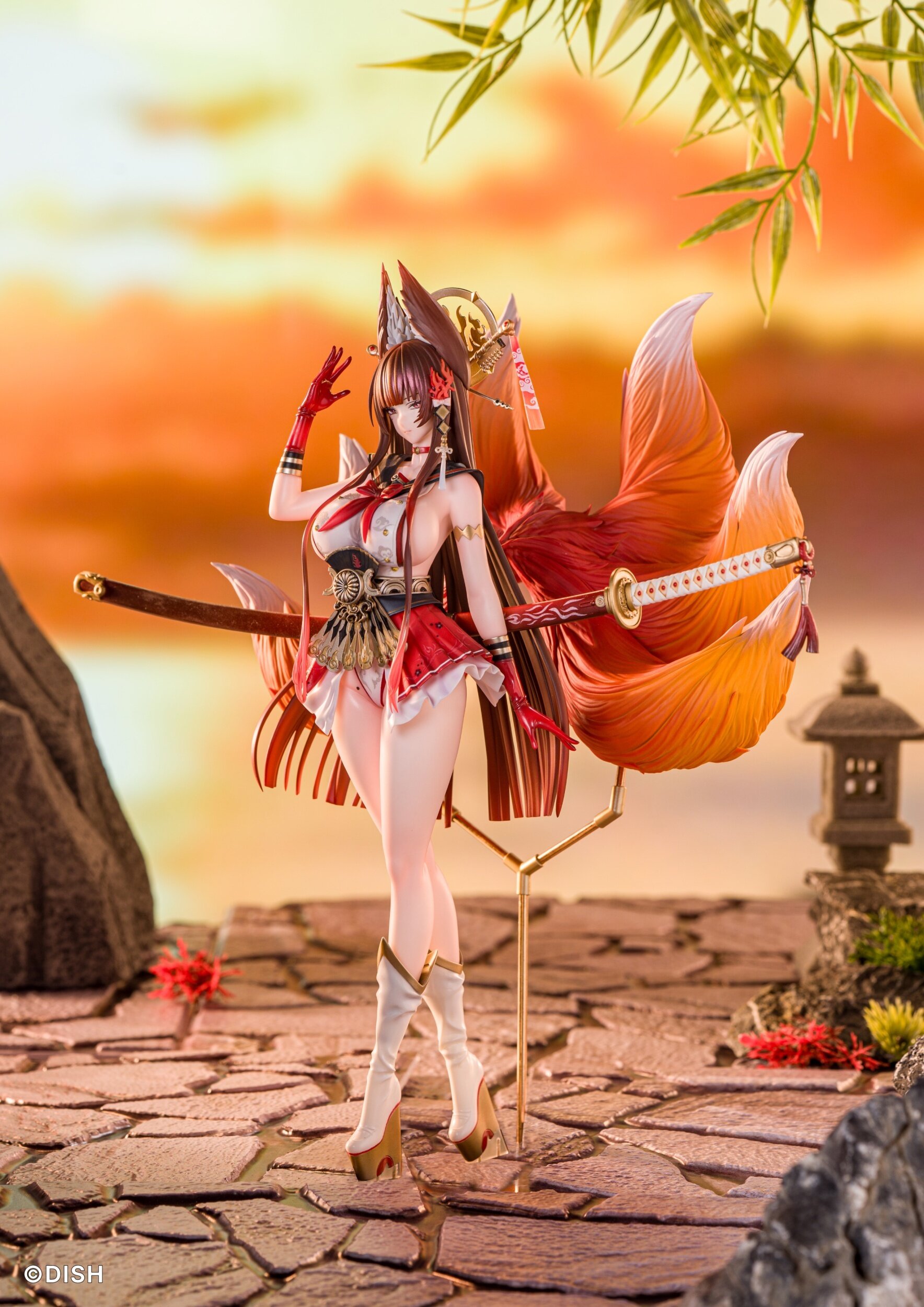 DISH Illustration Yamato Deluxe Edition 1/7 Scale Figure: Mimosa