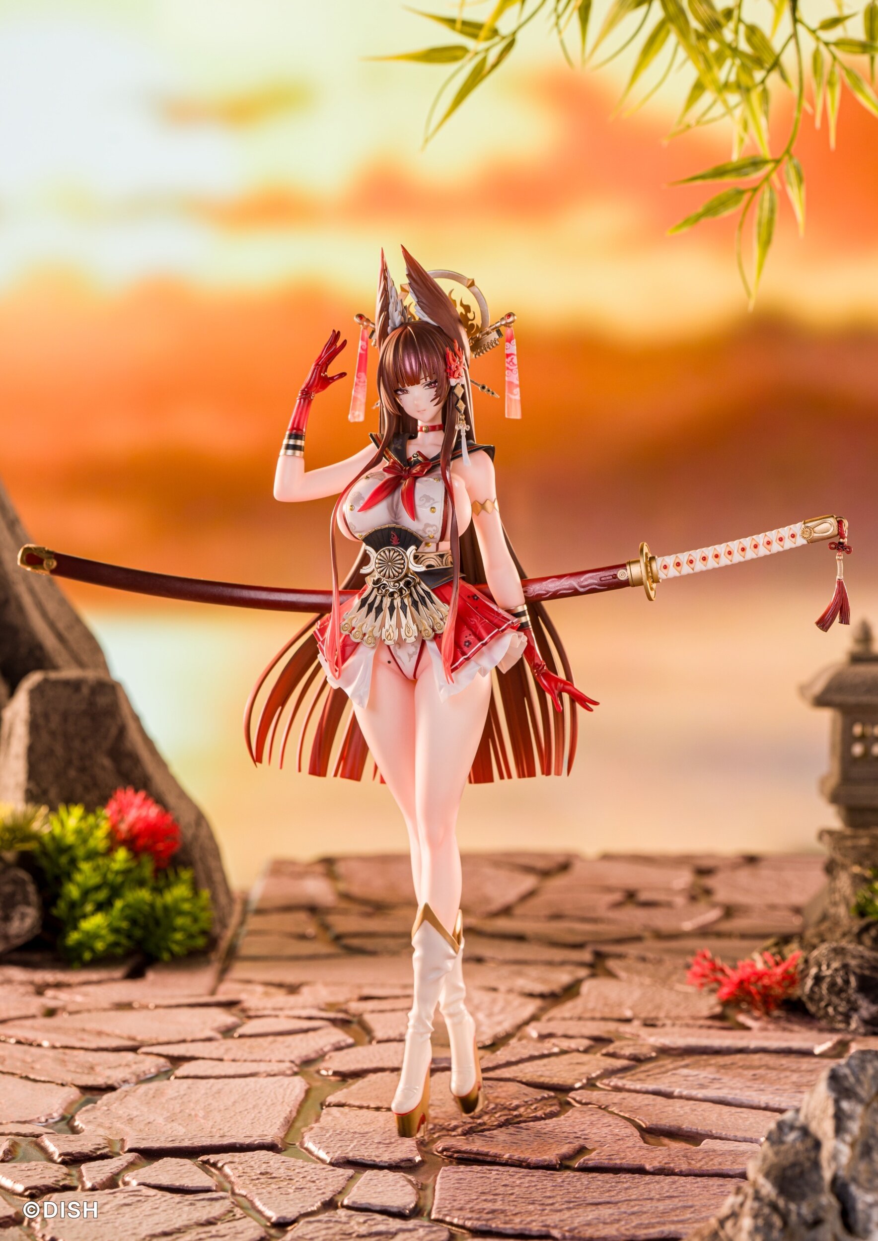 Yamato様 DISH Illustration Yamato Deluxe Edition 1/7 Scale Figure: Mimosa