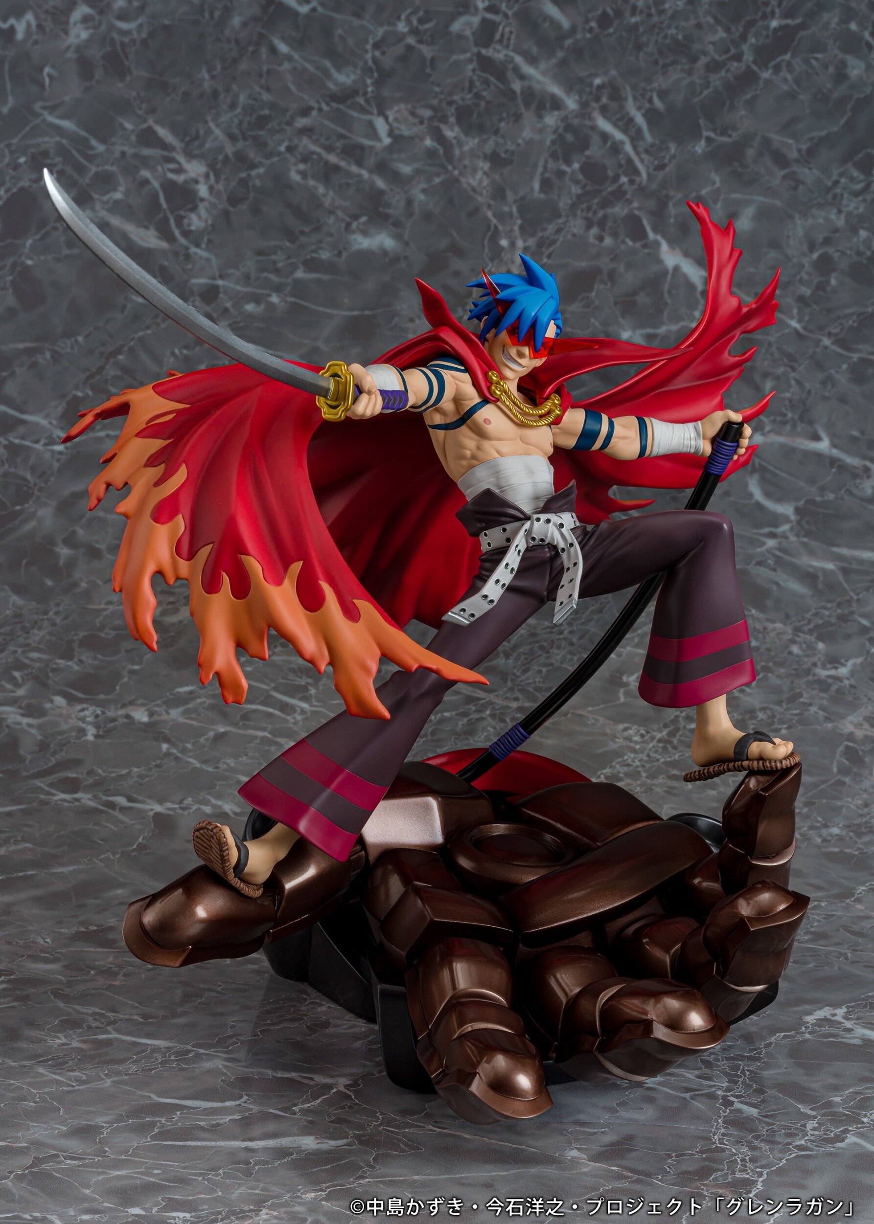Tengen Toppa Gurren Lagann Kamina & Gurren 1/7 Scale Figure