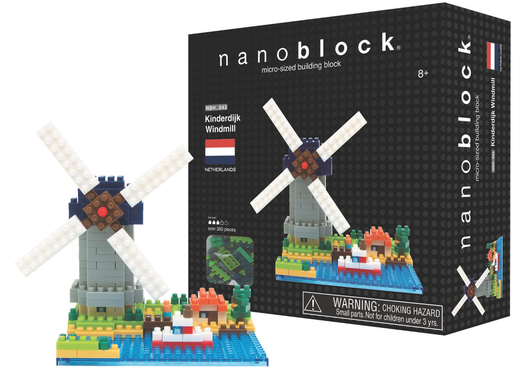 Nanoblock Kinderdijk Windmill - Tokyo Otaku Mode (TOM)