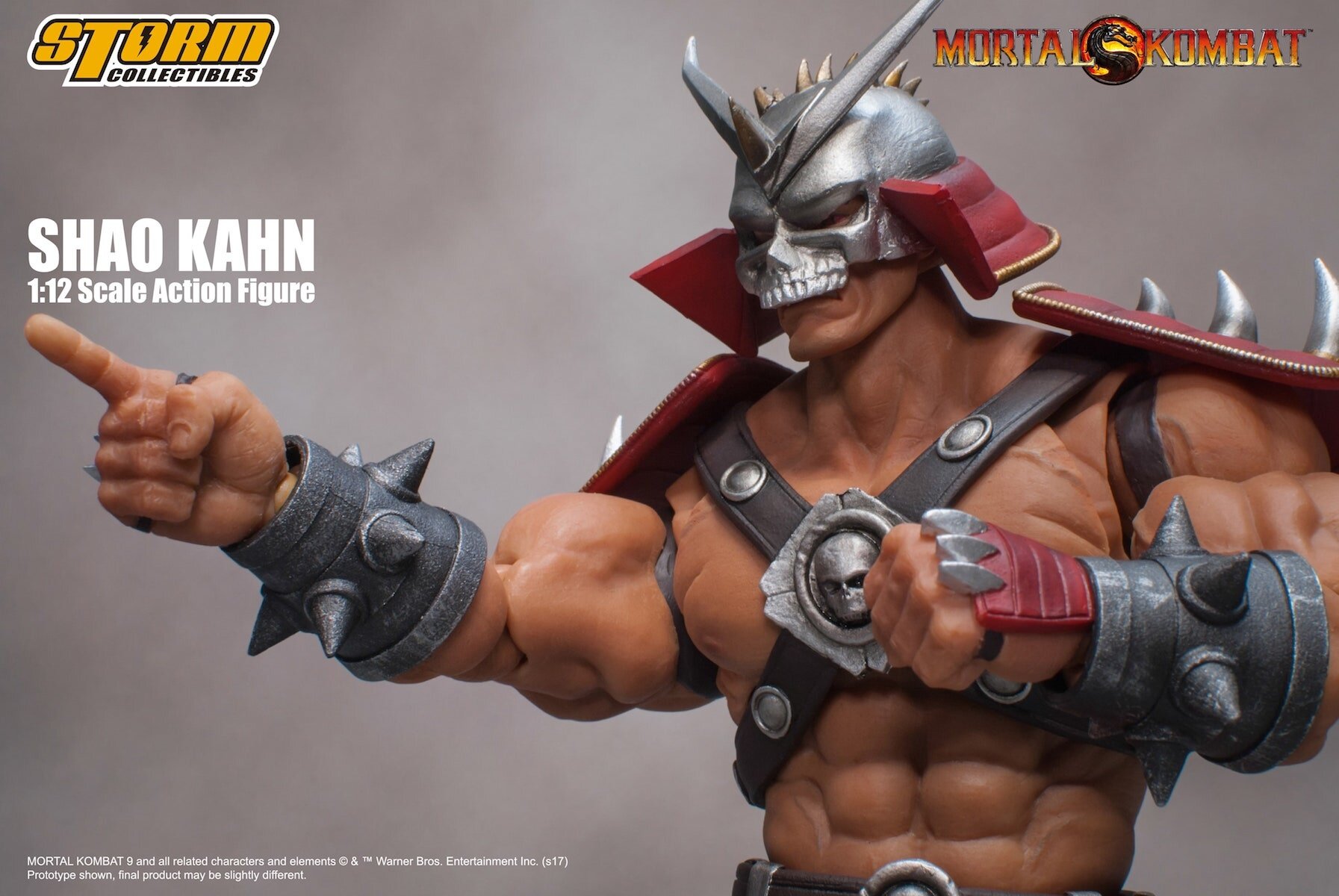 Mortal Kombat Shao Kahn 7 Action Figure Storm Collectibles - ToyWiz