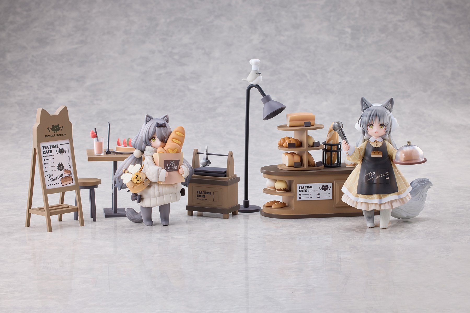 Decorated Life Collection Series Tea Time Cats: Nyan-machi Bakery 