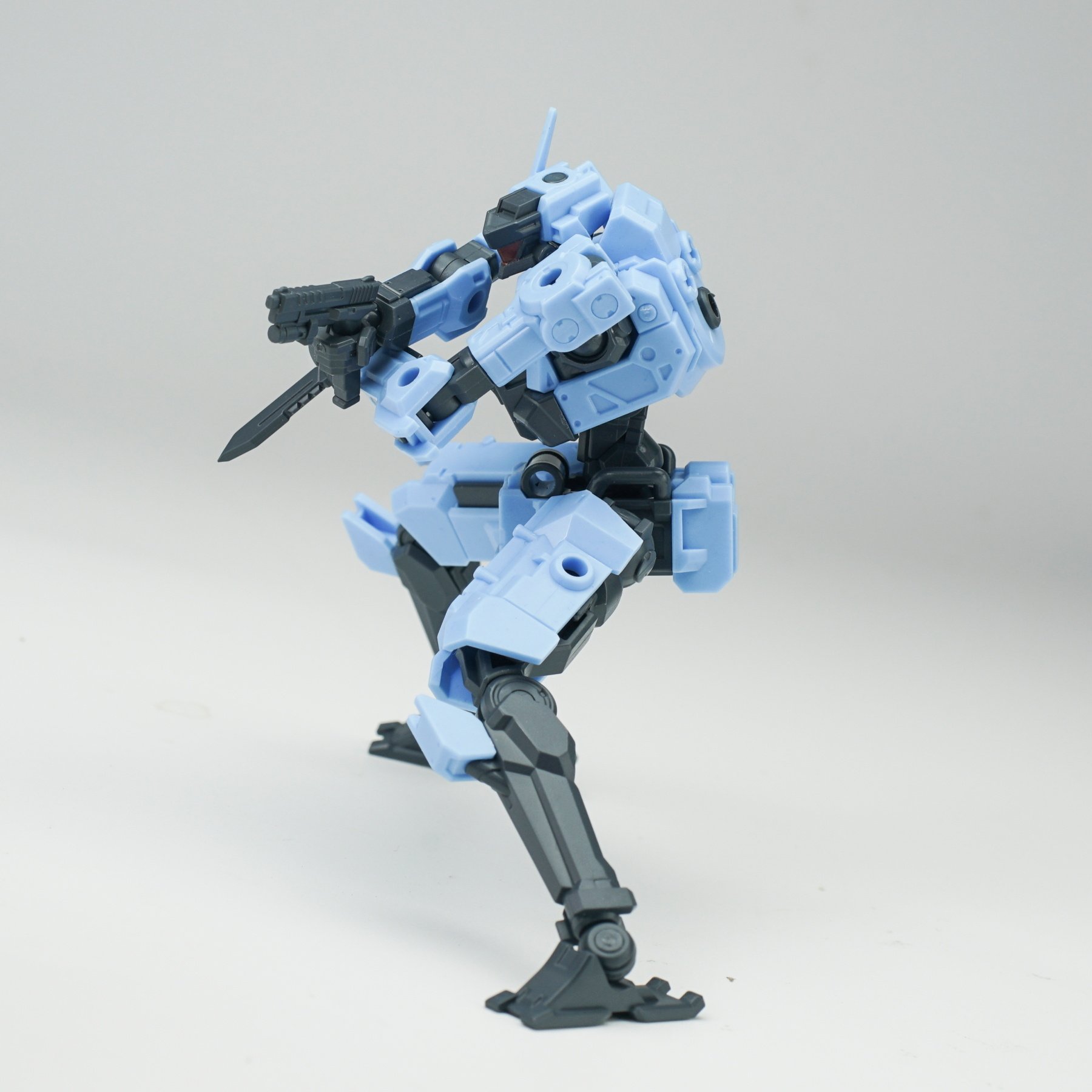 3 Min Project Series Fenrir (Light Blue) 1/18 Scale Plastic Model