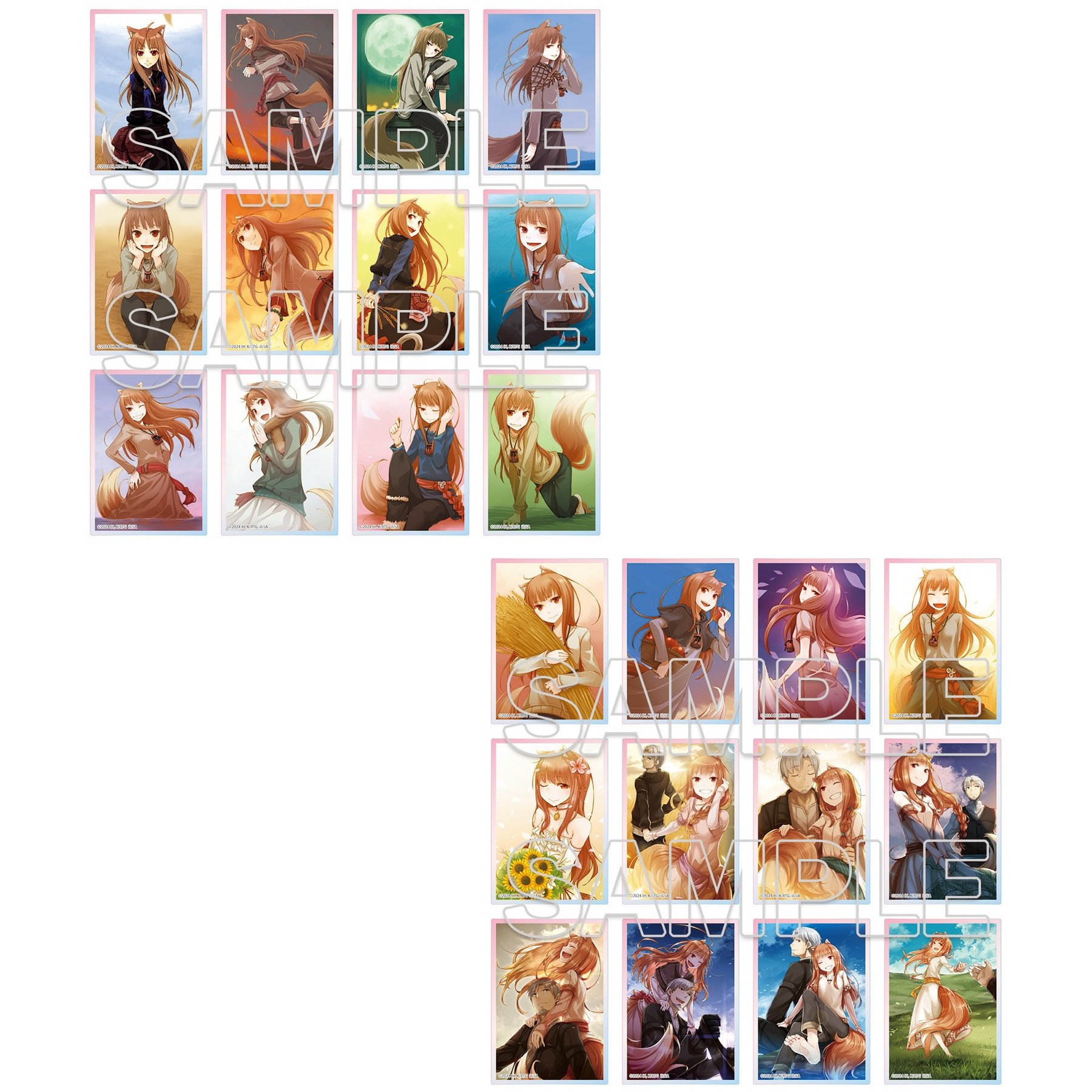 Spice and Wolf Tradable Aurora Acrylic Cards Box Set: KADOKAWA