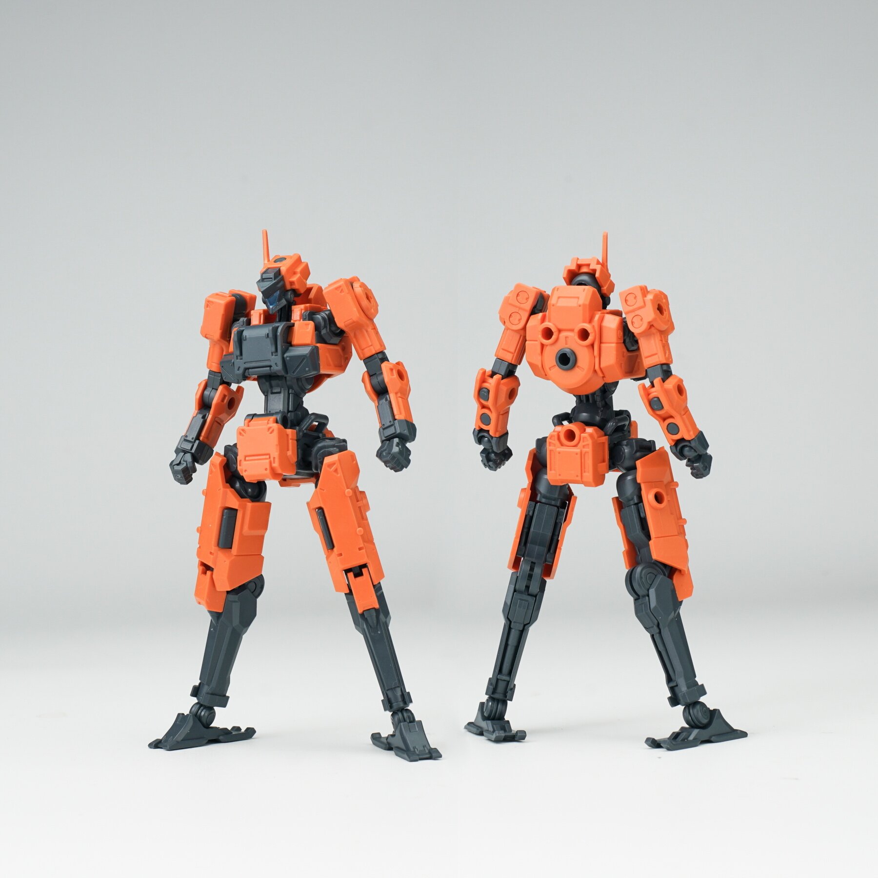 プリン隊様オーダー制作：「魔神」ZealotMiniatures 3 Min Project Series Fenrir (Orange) 1/18 Scale Plastic Model Kit