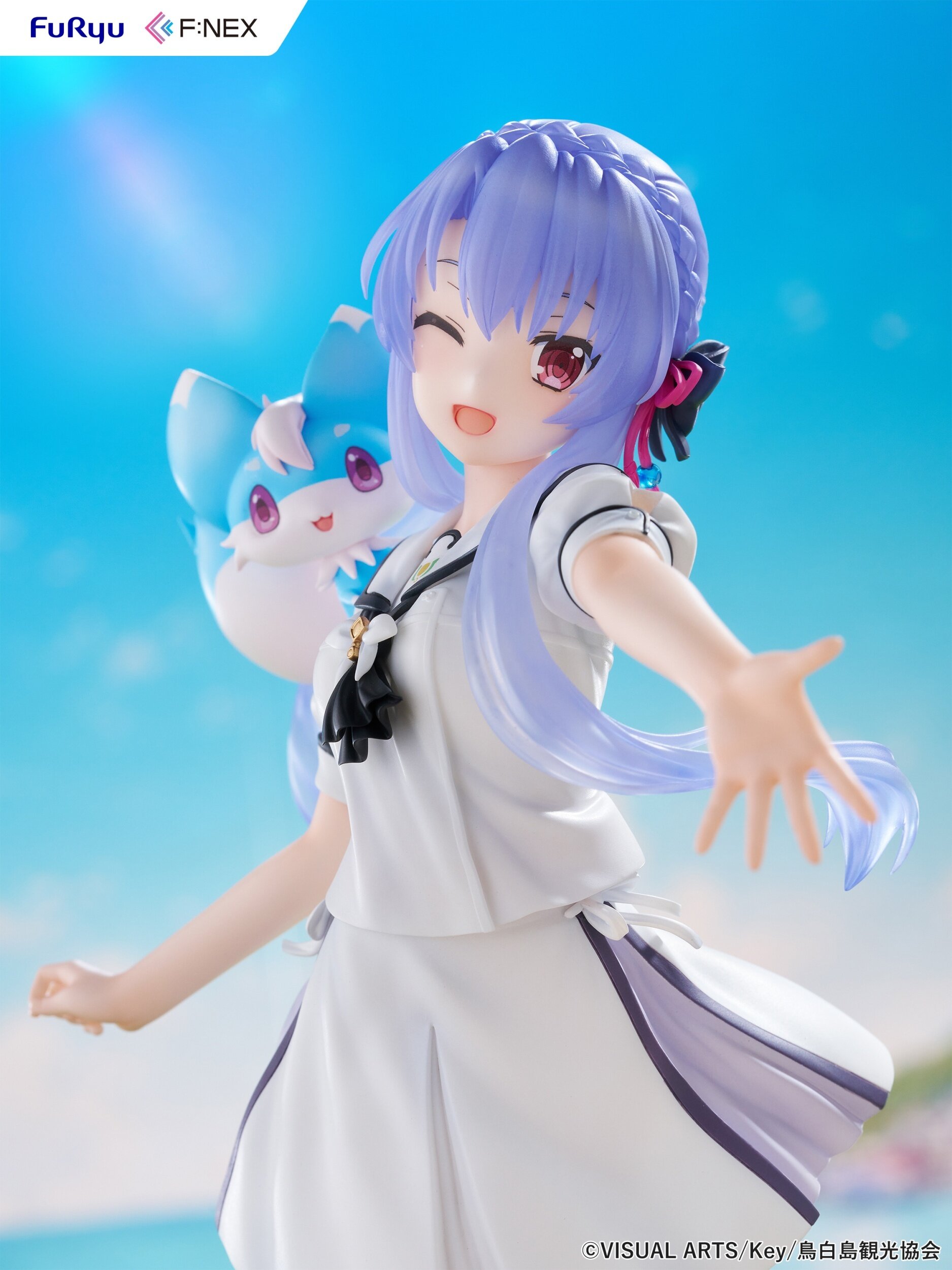 Summer Pockets Ao Sorakado 1/7 Scale Figure: VisualArt's/Key