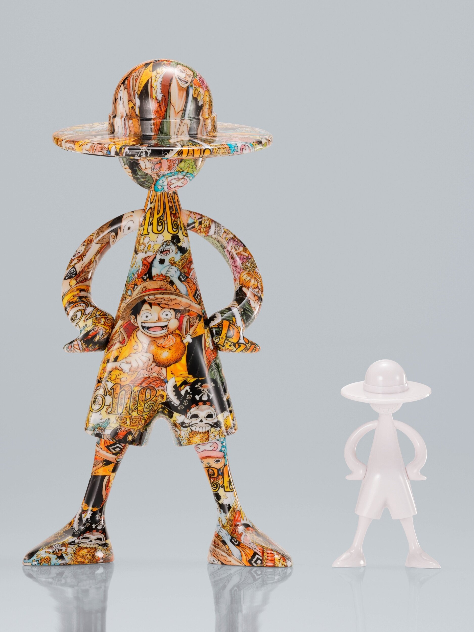 One Piece LUFFY's ARTCANVAS 1/8 -1000 Logs Anniversary-: Bandai 16