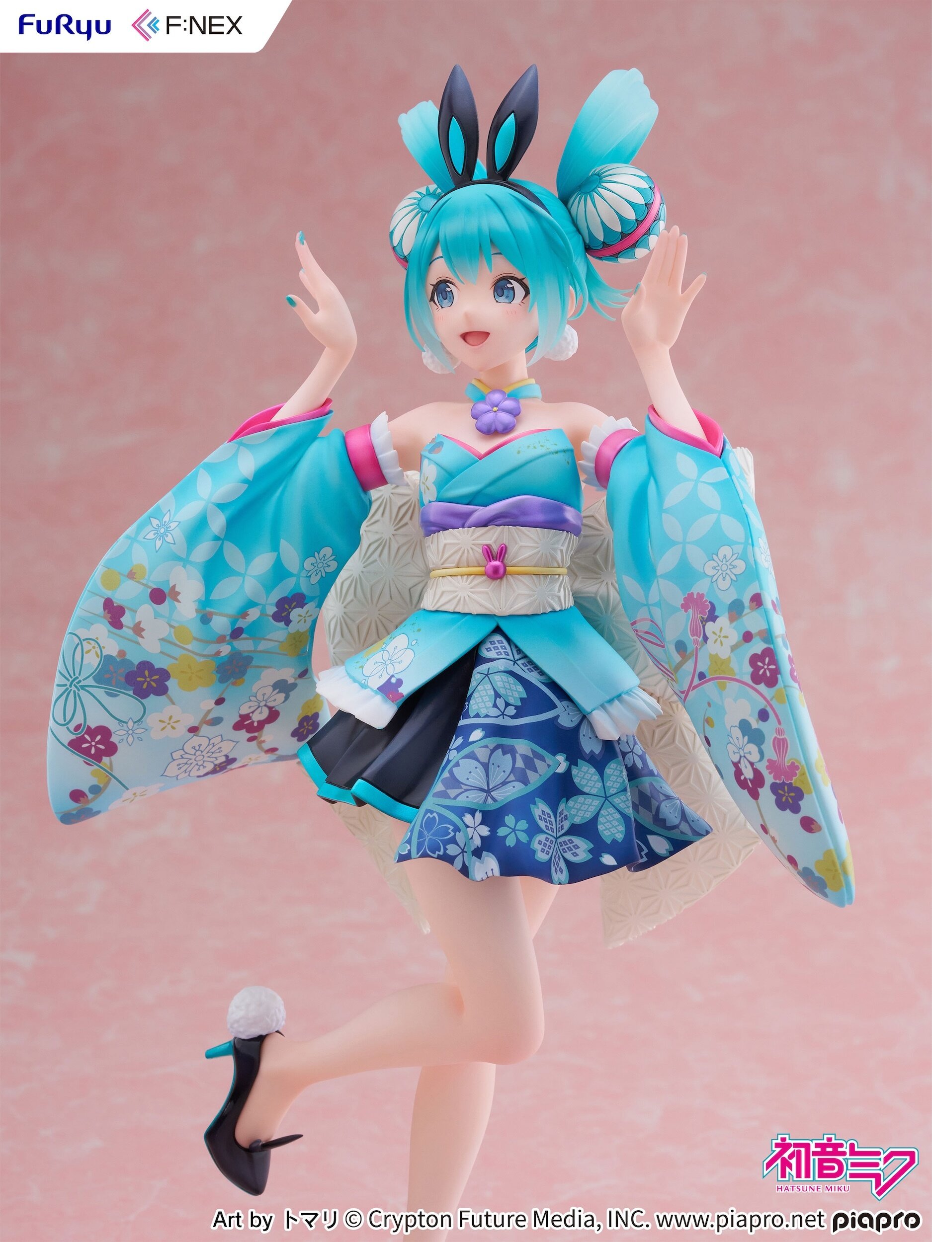 MiKuuページ Hatsune Miku: Wa-Bunny Ver. 1/7 Scale Figure - Tokyo Otaku
