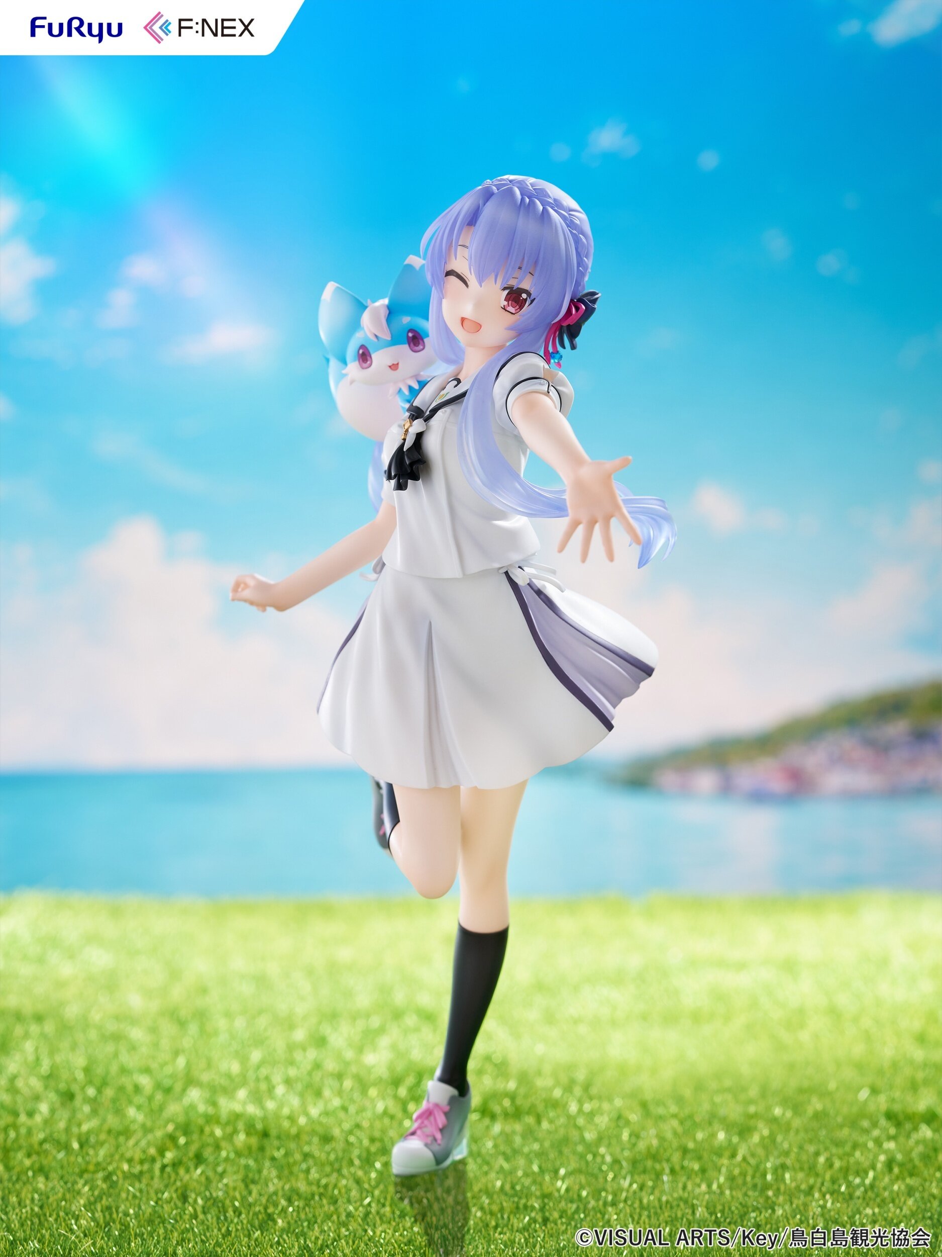 Summer Pockets Ao Sorakado 1/7 Scale Figure: VisualArt's/Key