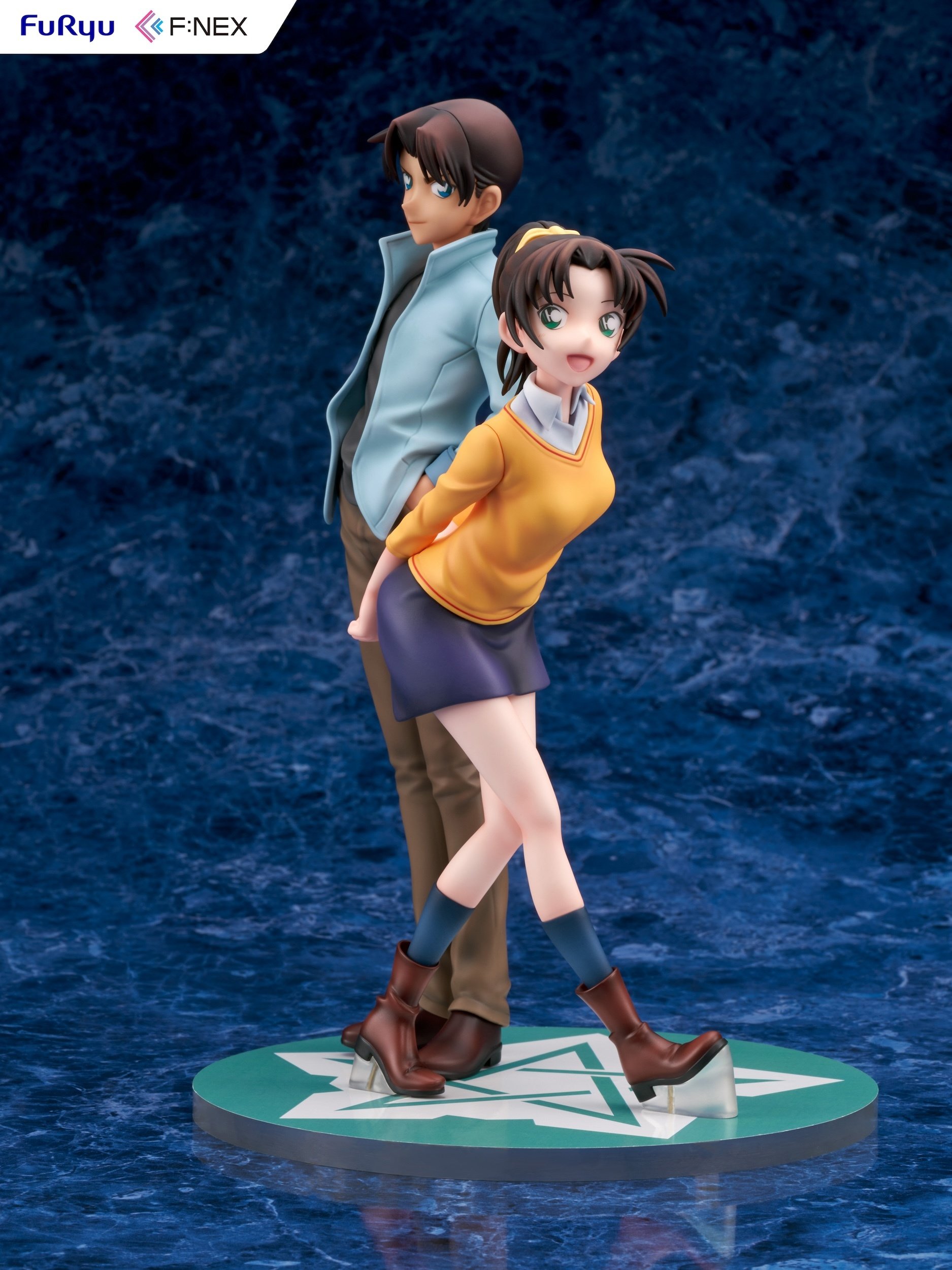 Detective Conan Heiji Hattori & Kazuha Toyama 1/7 Scale Figure