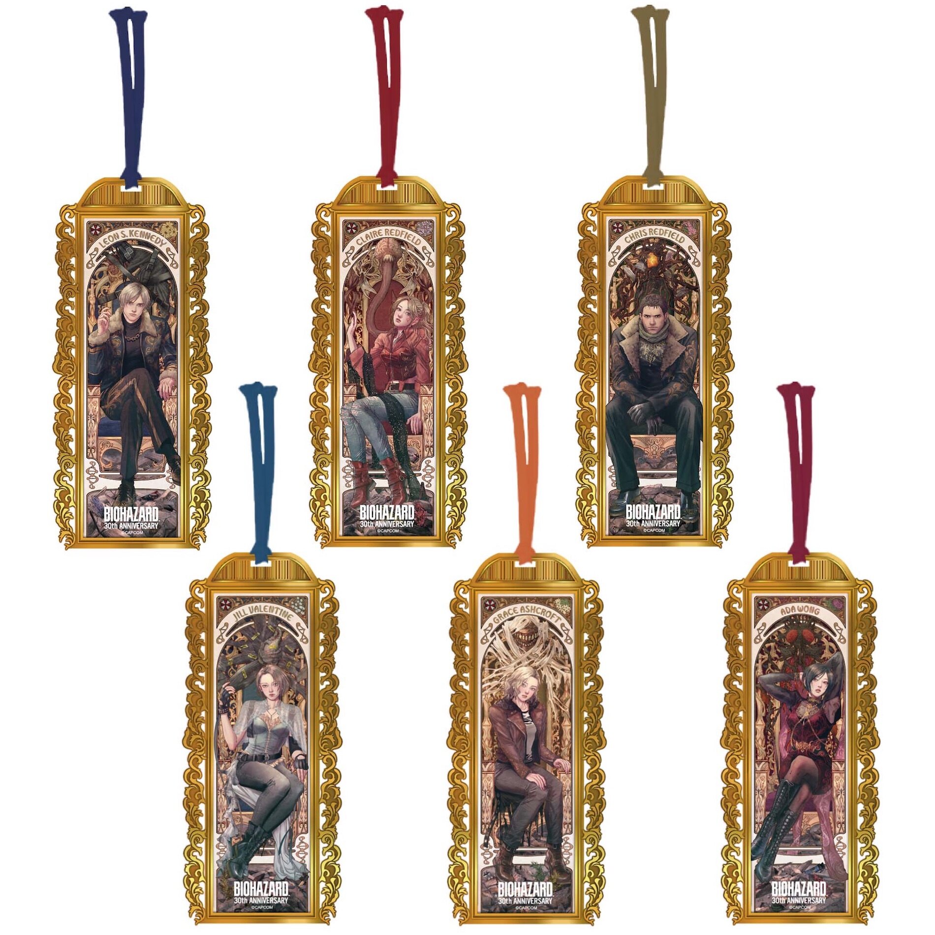 Resident Evil 30th Anniversary Metal Bookmark Grace main image 1
