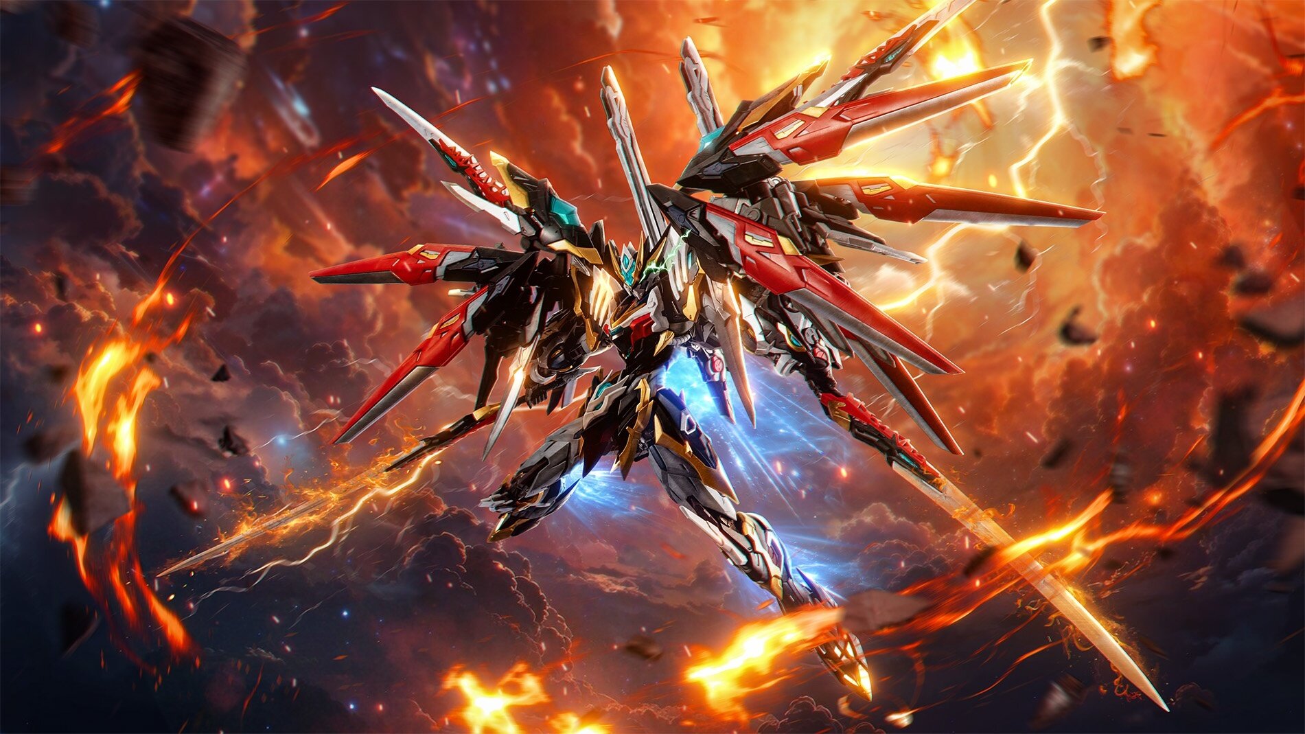 Legend of Star General MNP-XH12 Gan Jiang Plastic Model Kit: Motor