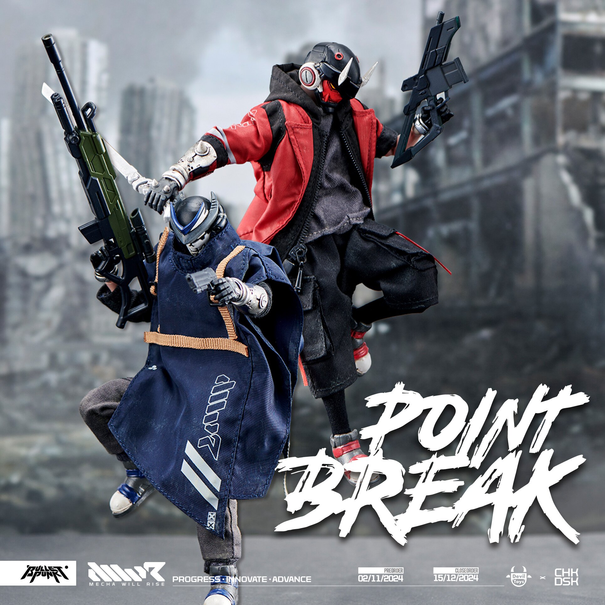 Perfect Devil Toys 1/6 Carbine Frost Breaker Action Figure