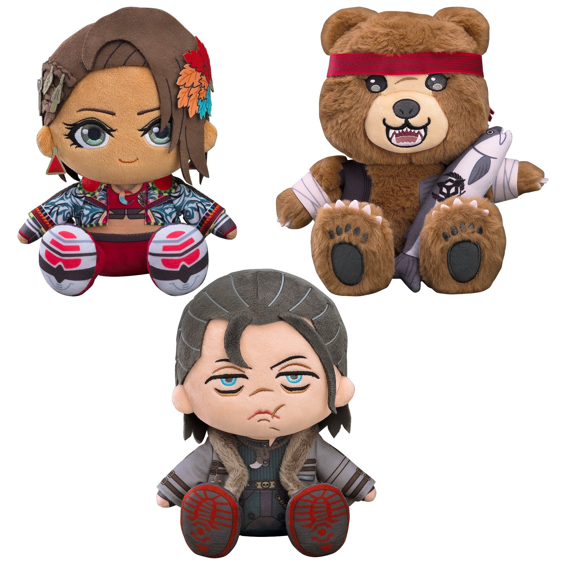 Tekken 8 Plushie Azucena/Kuma/Dragunov: Good Smile Company - Tokyo