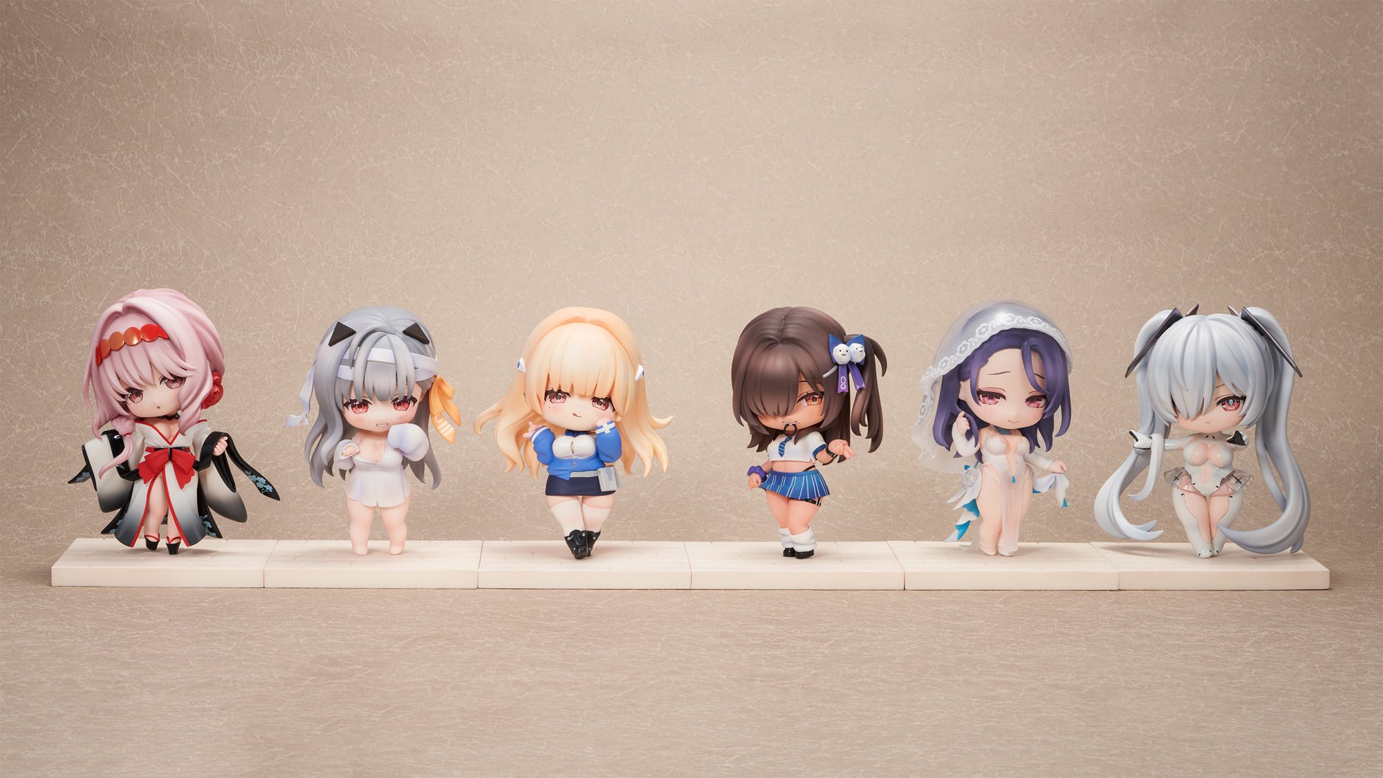 Goddess of Victory: Nikke SAC Series Trading Figure Vol. 3 Box Set
