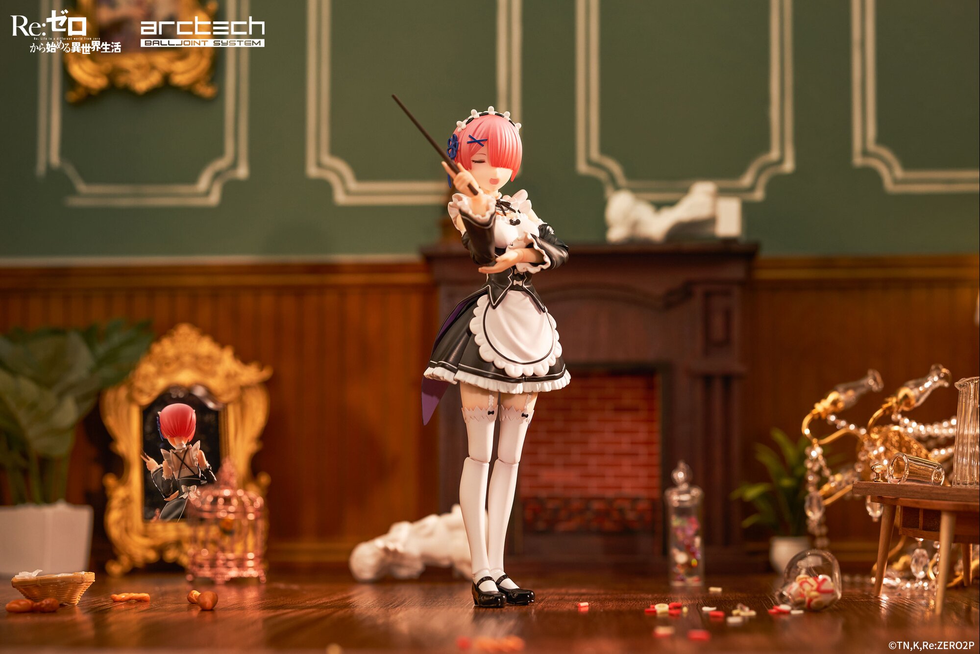 Re:Zero Starting Life in Another World Arctech Action Series - Ram & Rem Set