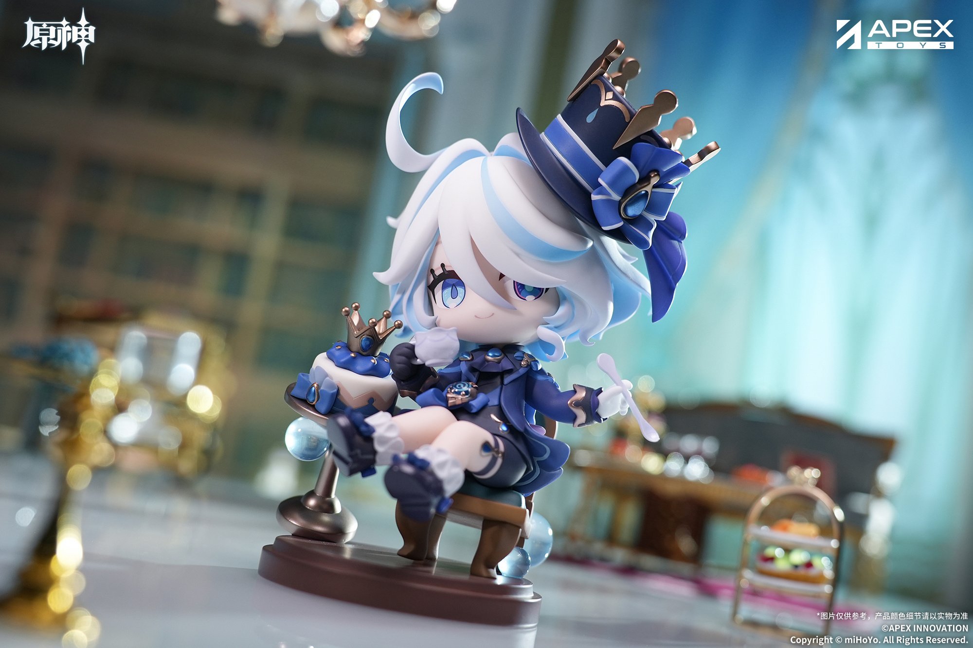Genshin Impact Furina: Sweet Afternoon Hymn Chibi Chara Figure