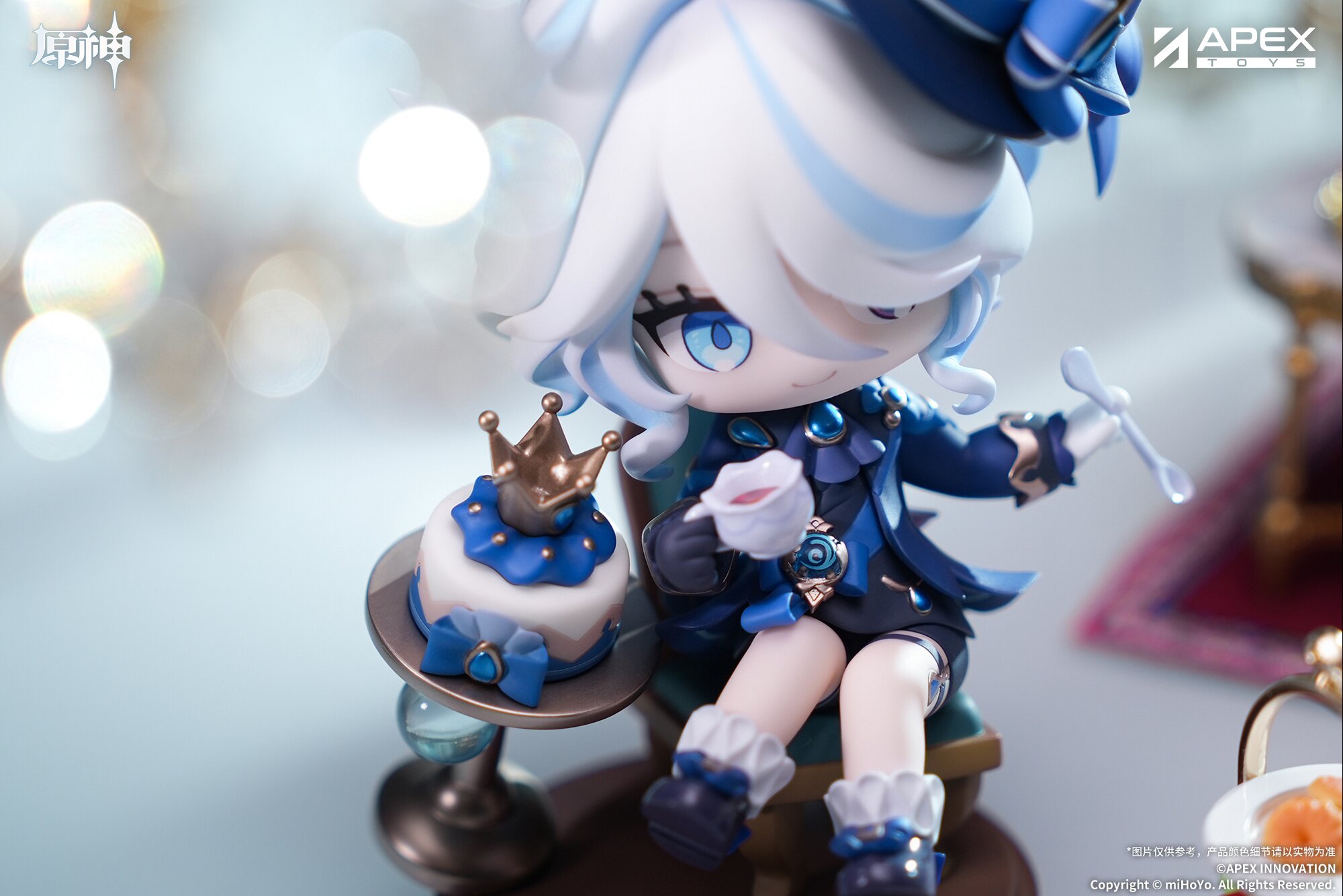 Genshin Impact Furina: Sweet Afternoon Hymn Chibi Chara Figure